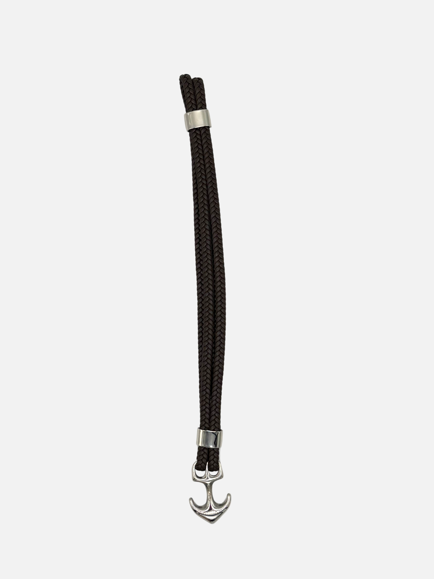 Armband braun silber ganz
