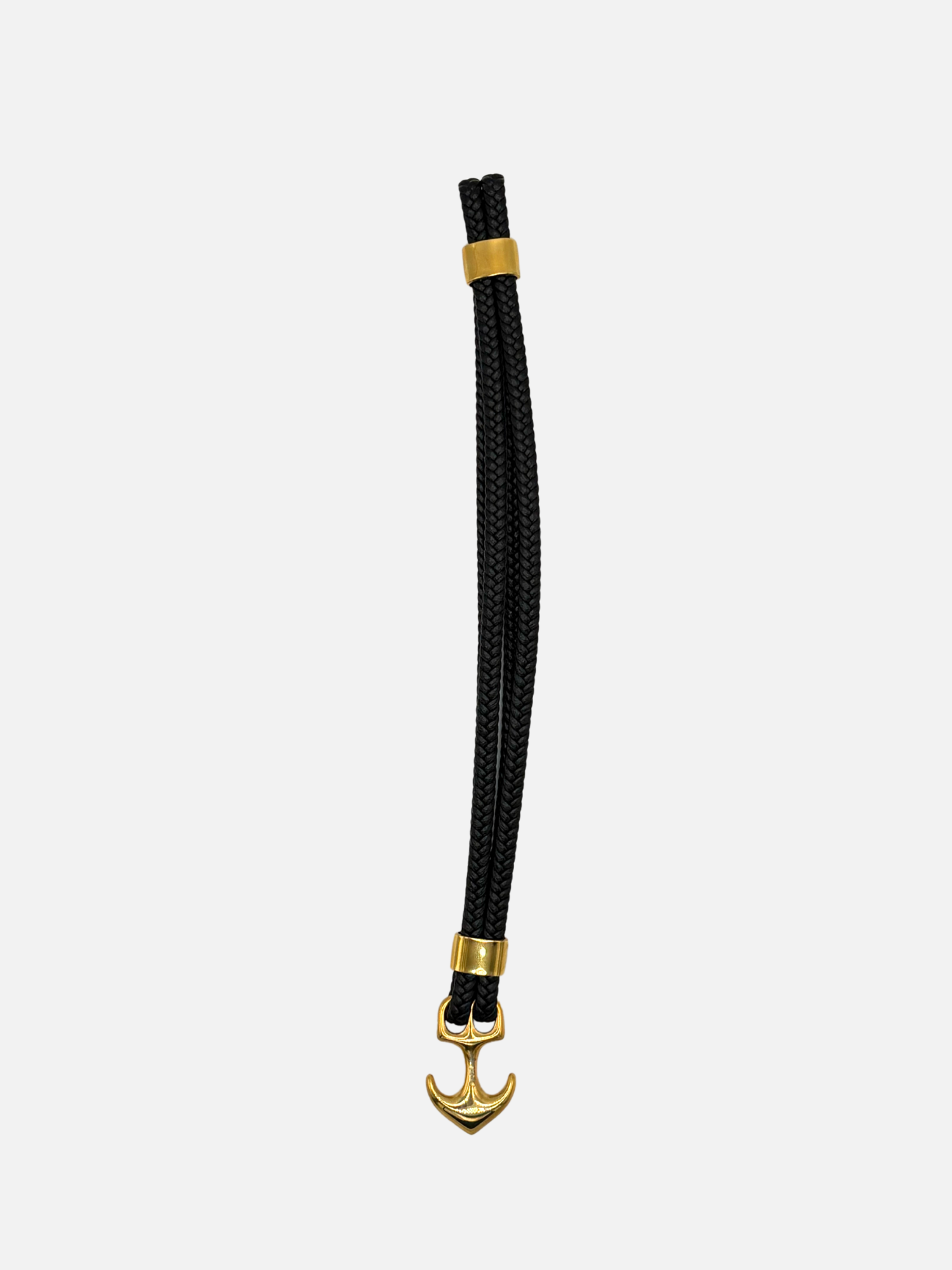 Armband schwarz gold ganz