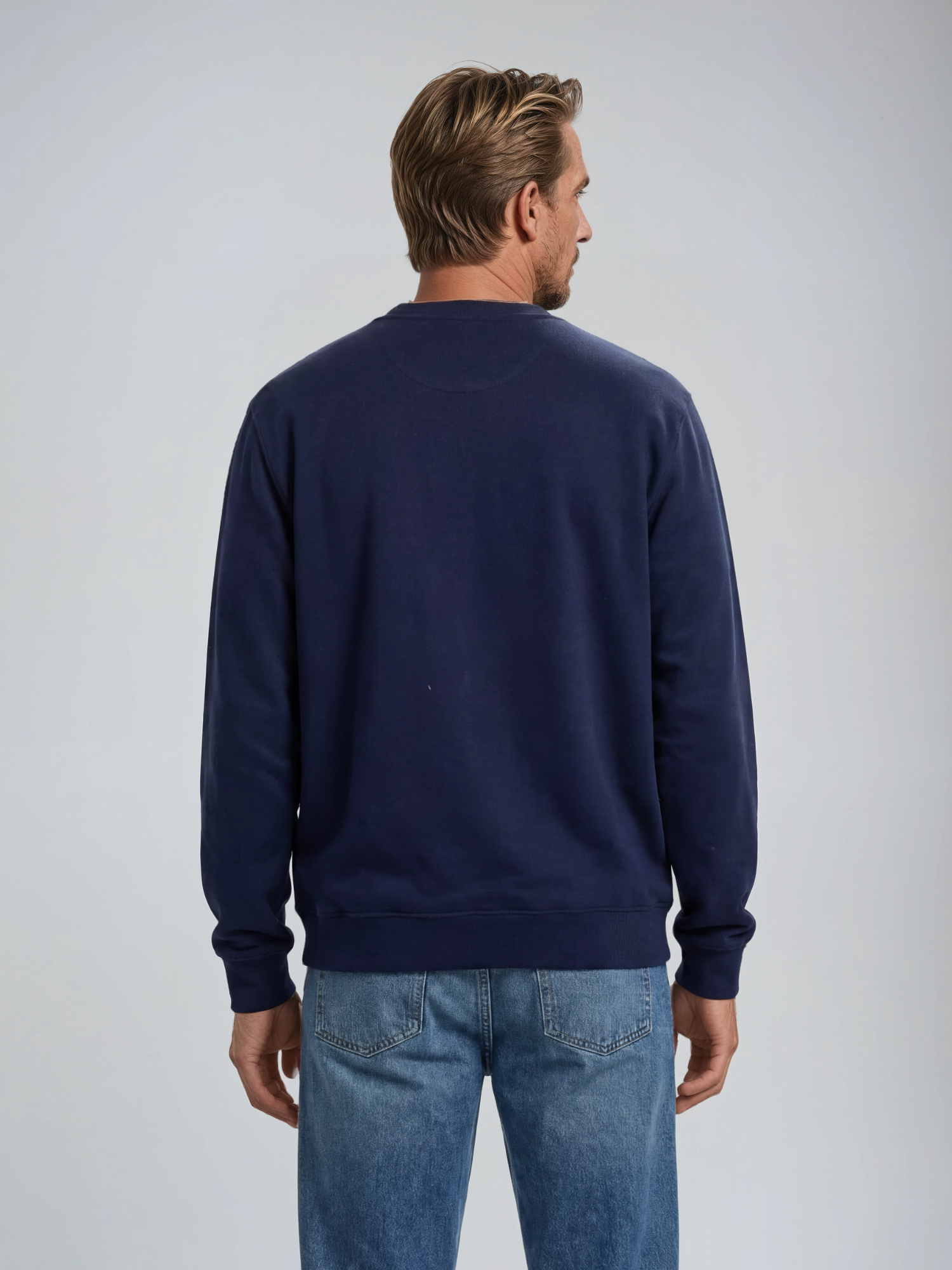 Charles Lindgren® – Herren & Unisex BEYOND THE SEA Sweatshirt in Navy