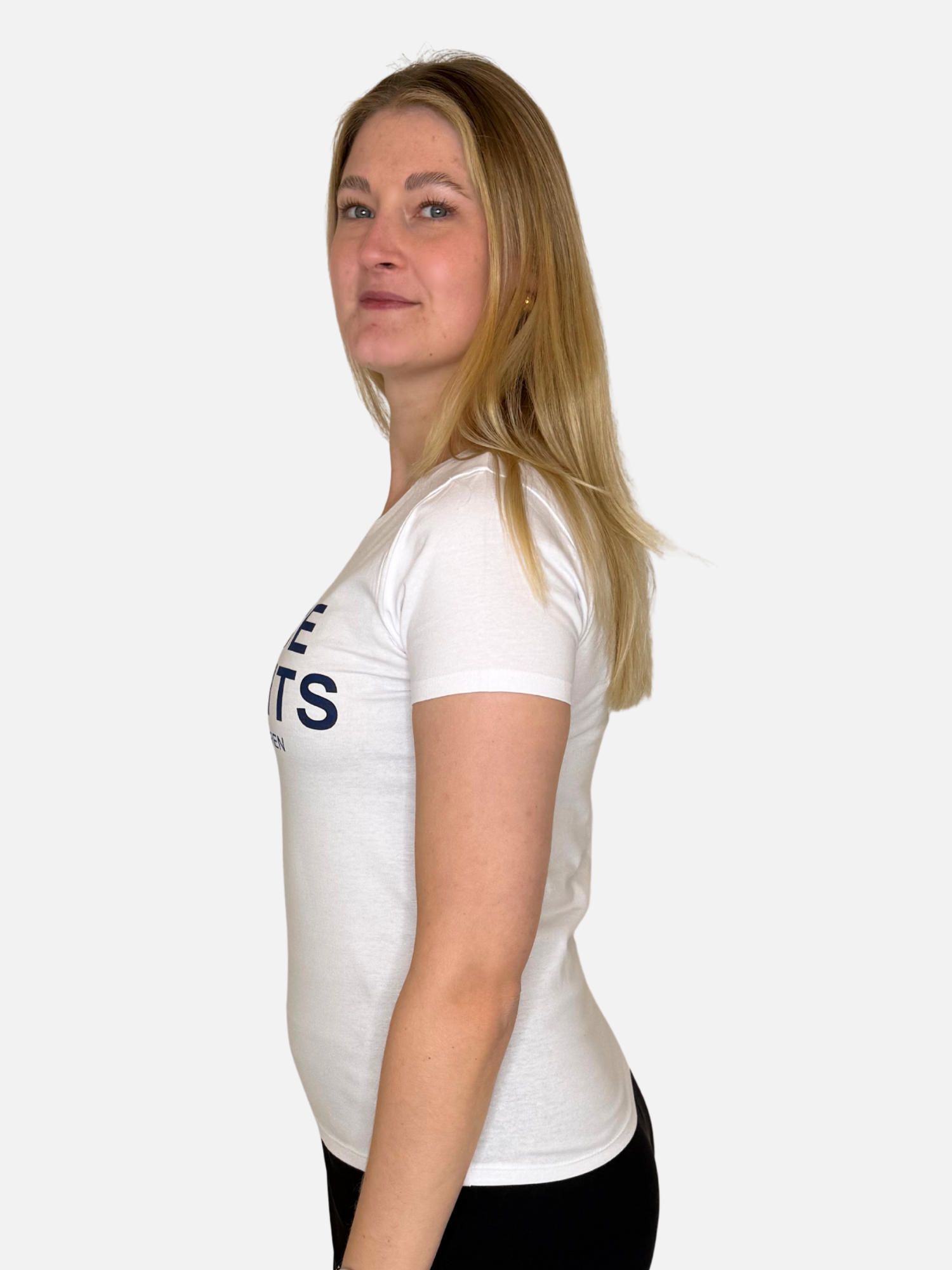 CRUISE MOMENTS T-Shirt Weiss Damen seite Charles Lindgren offiziell