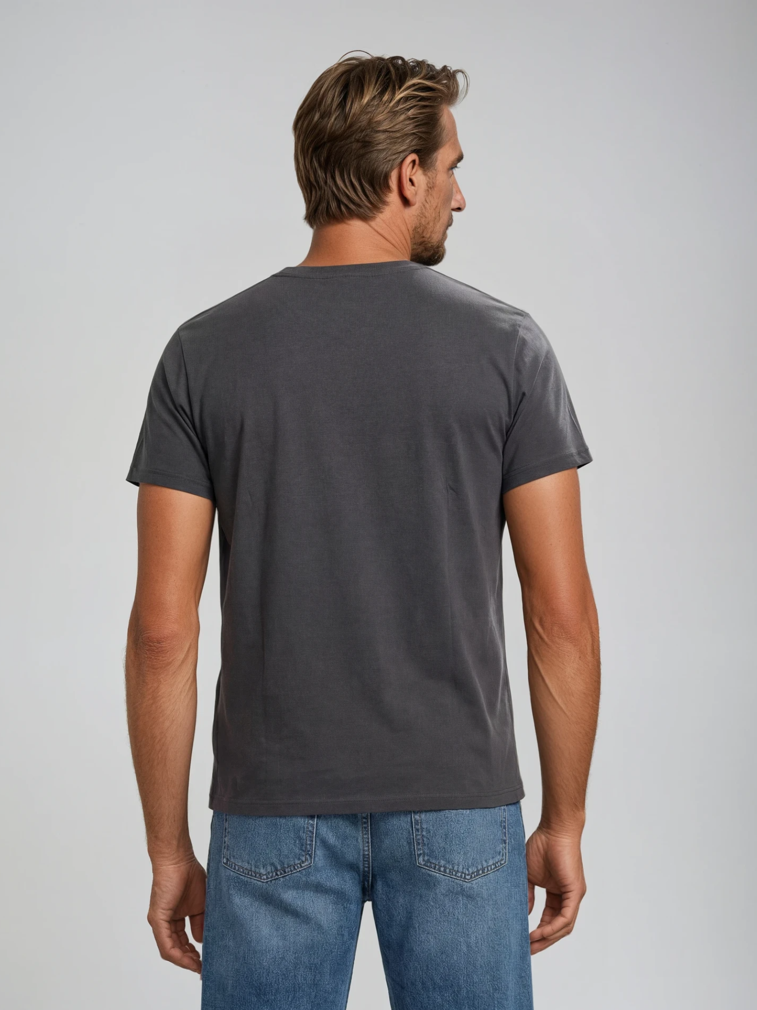 Charles Lindgren® – Herren T-Shirt „Pionier der See“ Dark Grey