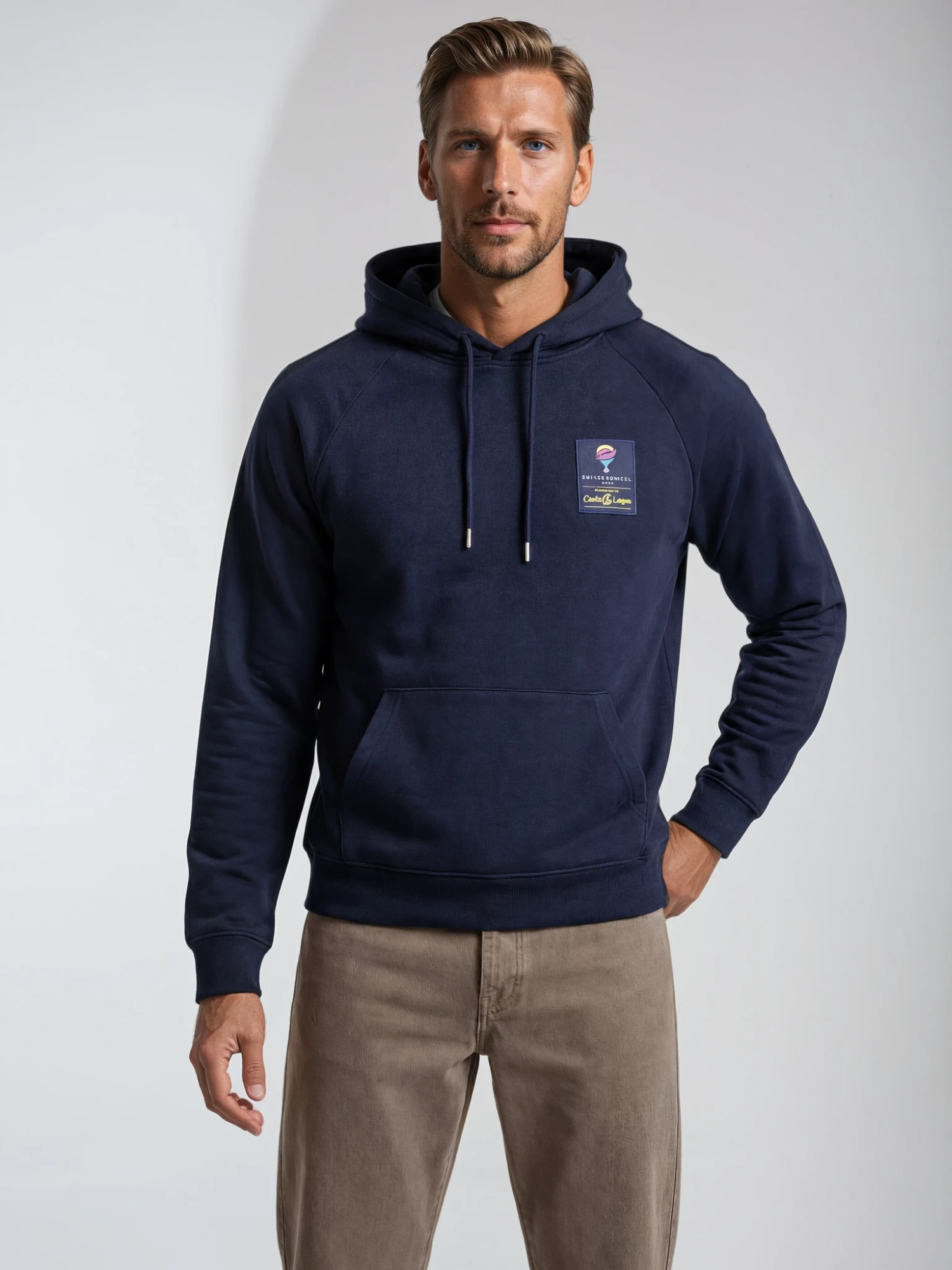"Bootsman" Hoodie, navy, Men's