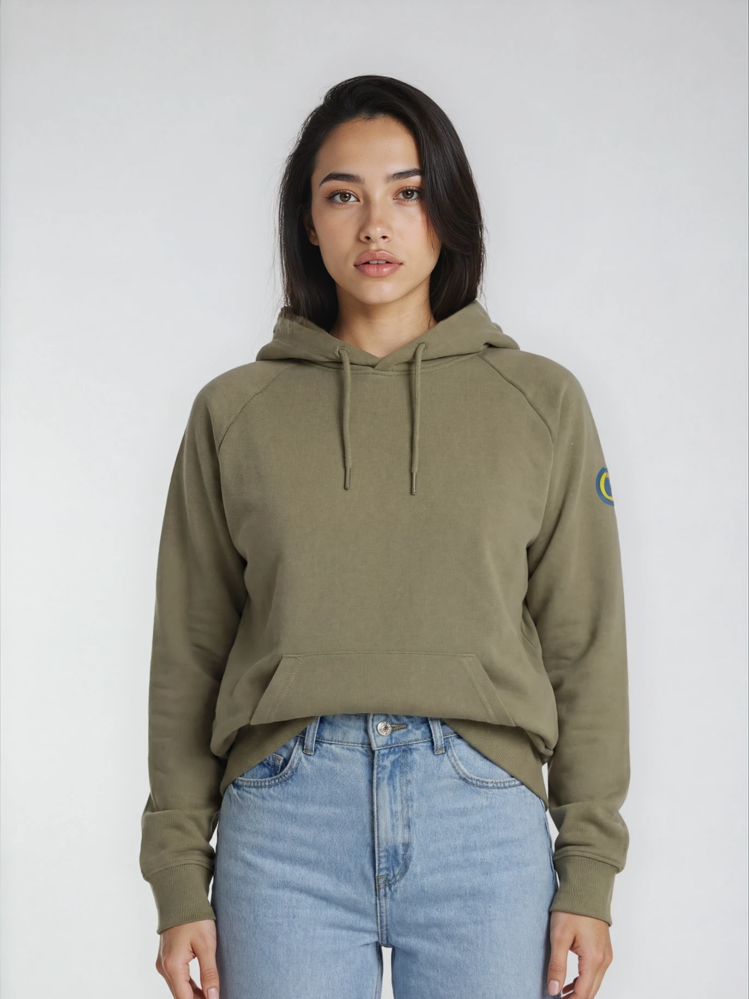 Charles Lindgren® – Hoodie „Olympica“ Hellkhaki