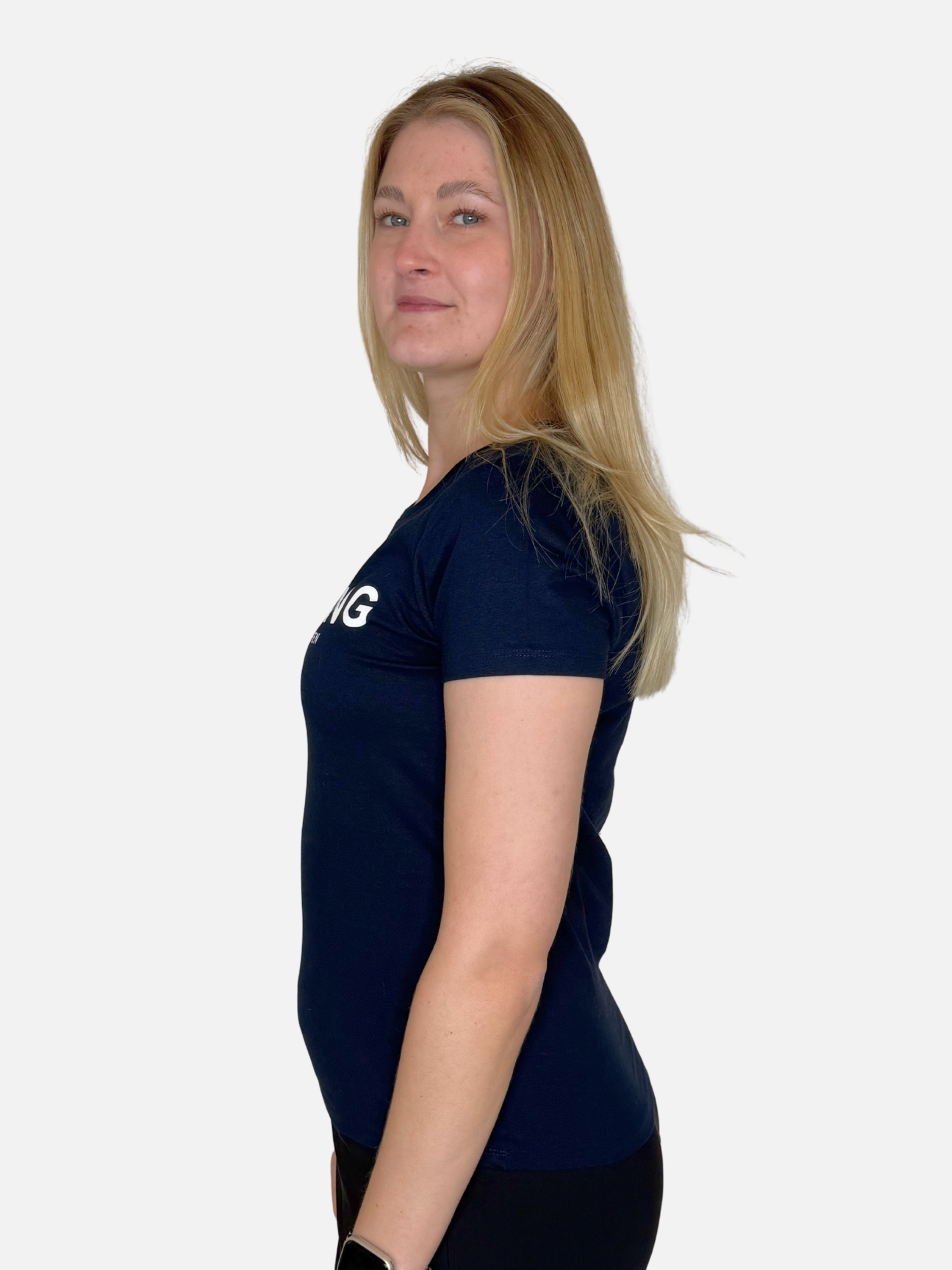 LANDGANG T-Shirt navy seite Charles Lindgren offiziell
