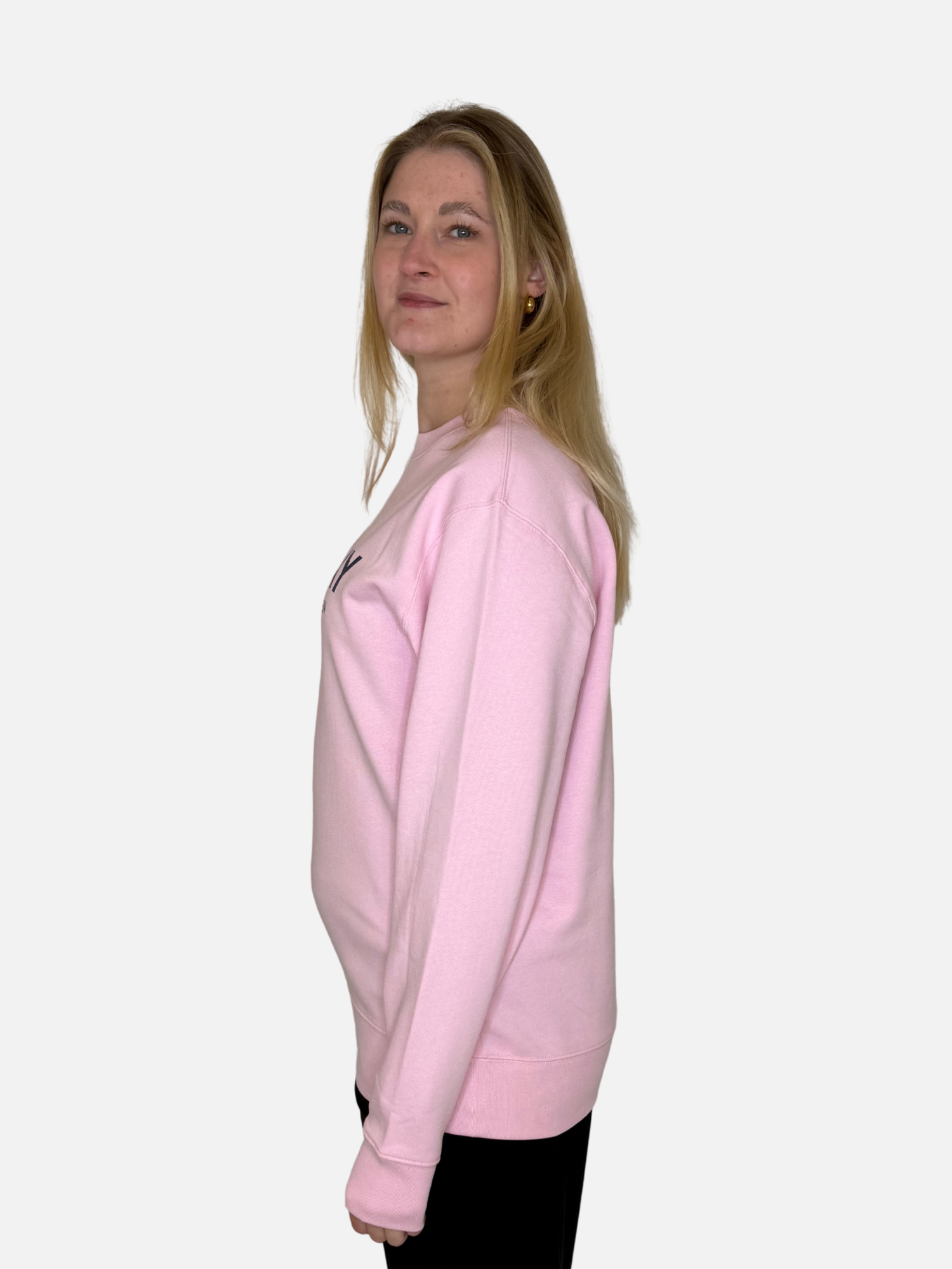 SEA DAY Sweatshirt Rosa Damen unisex seitlich Charles Lindgren offiziell