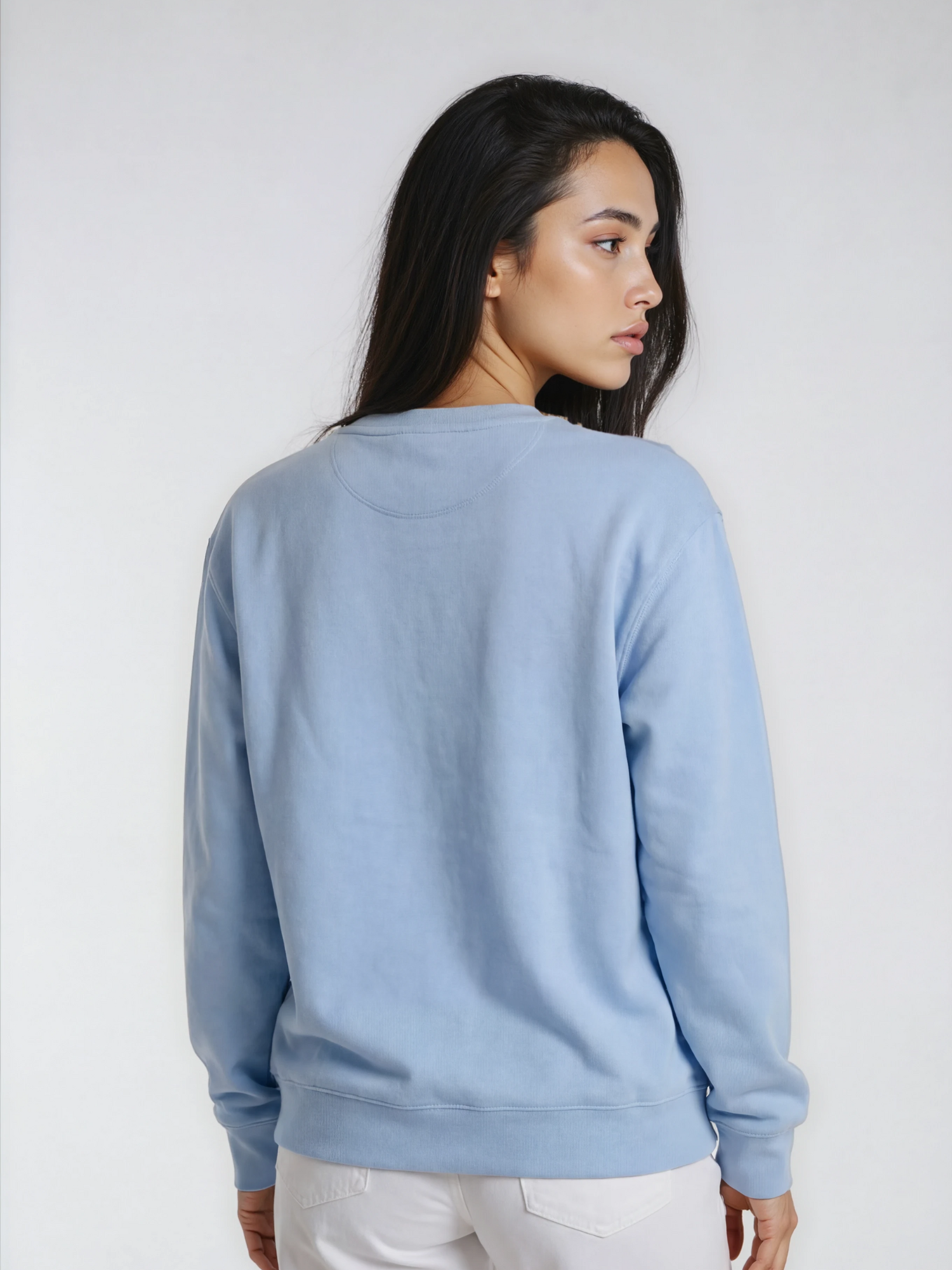 Charles Lindgren® – Damen & Unisex Sweatshirt „Sea Day“ in Babyblau