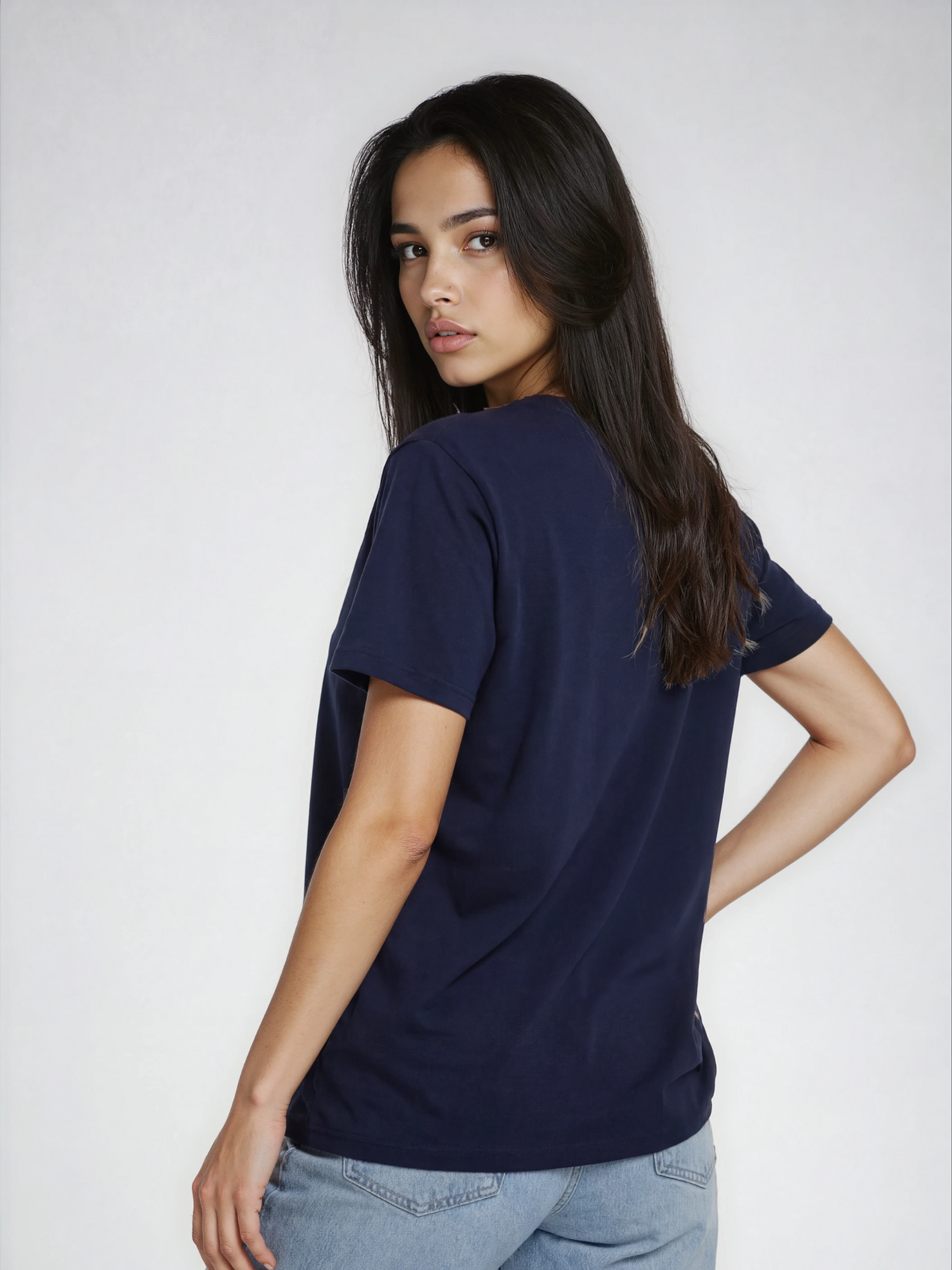 Charles Lindgren® – Damen T-Shirt „Sea Day“ in Navy