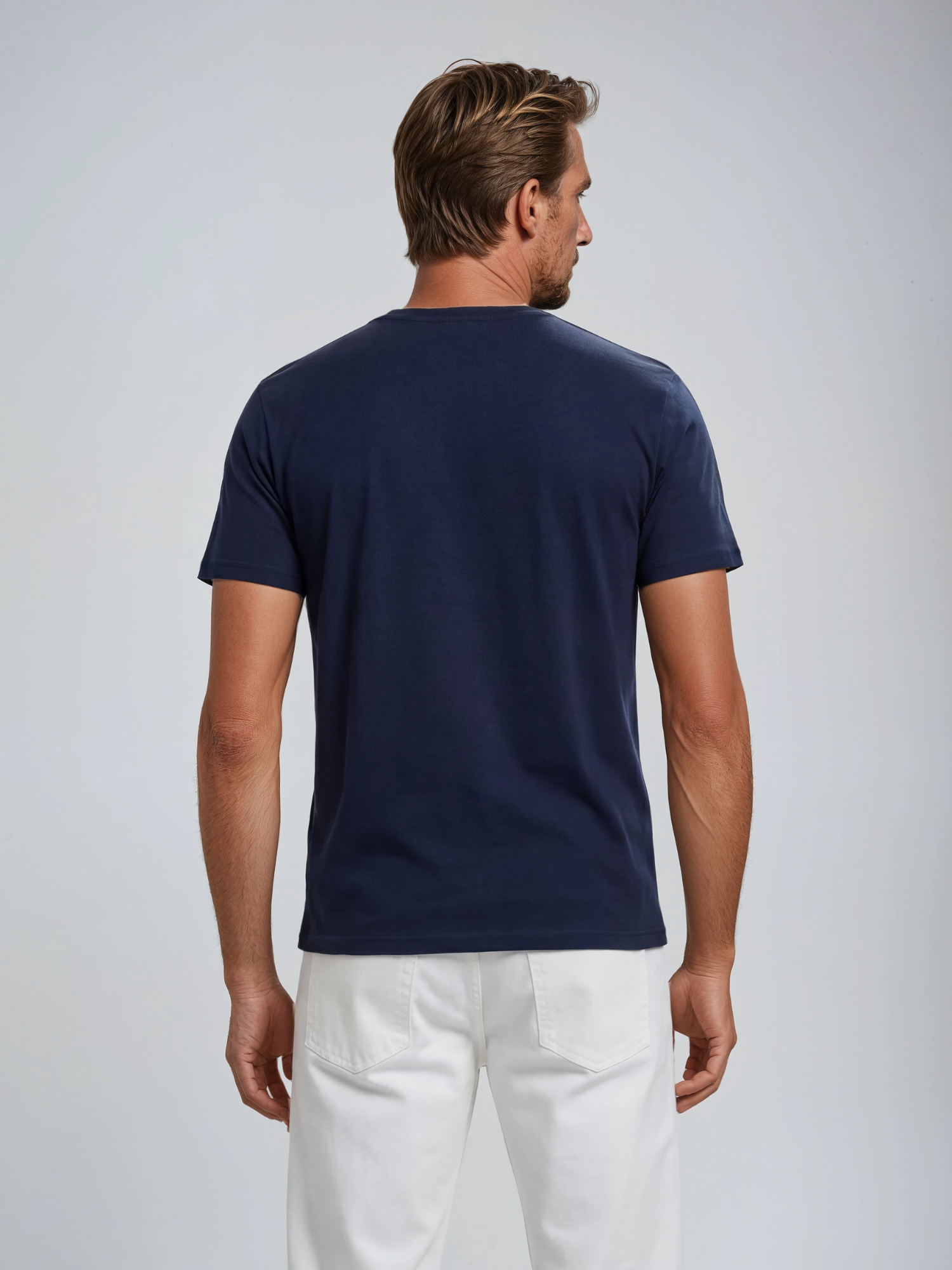 Charles Lindgren® – Herren T-Shirt „Sea Day“ in Navy