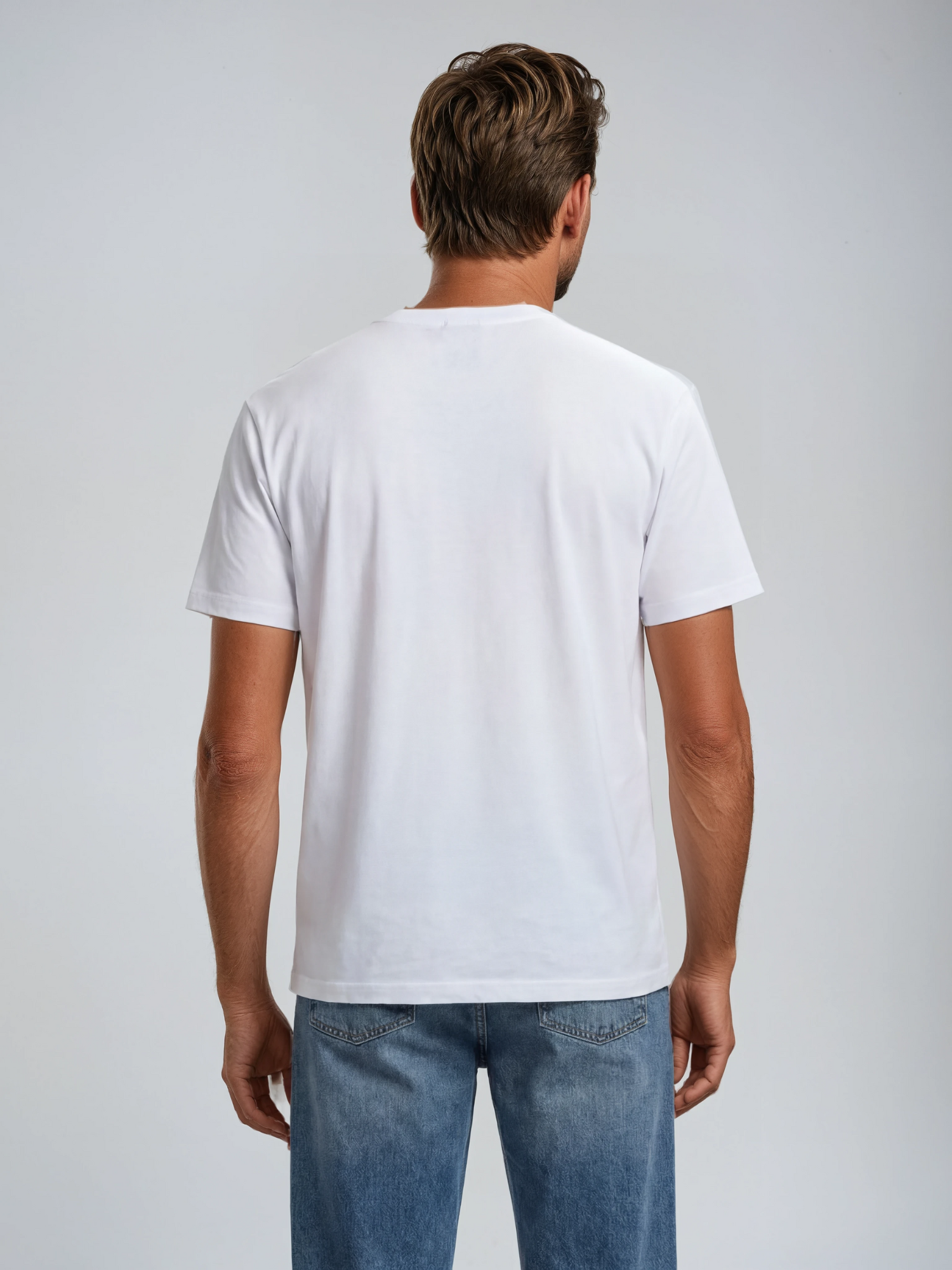 Charles Lindgren® – Herren T-Shirt „Shore Leave“ in Weiß