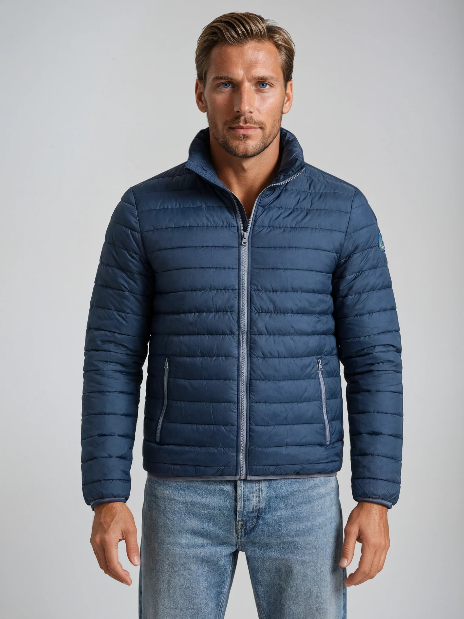 Charles Lindgren® – Steppjacke „Boreas“ in Dunkelblau
