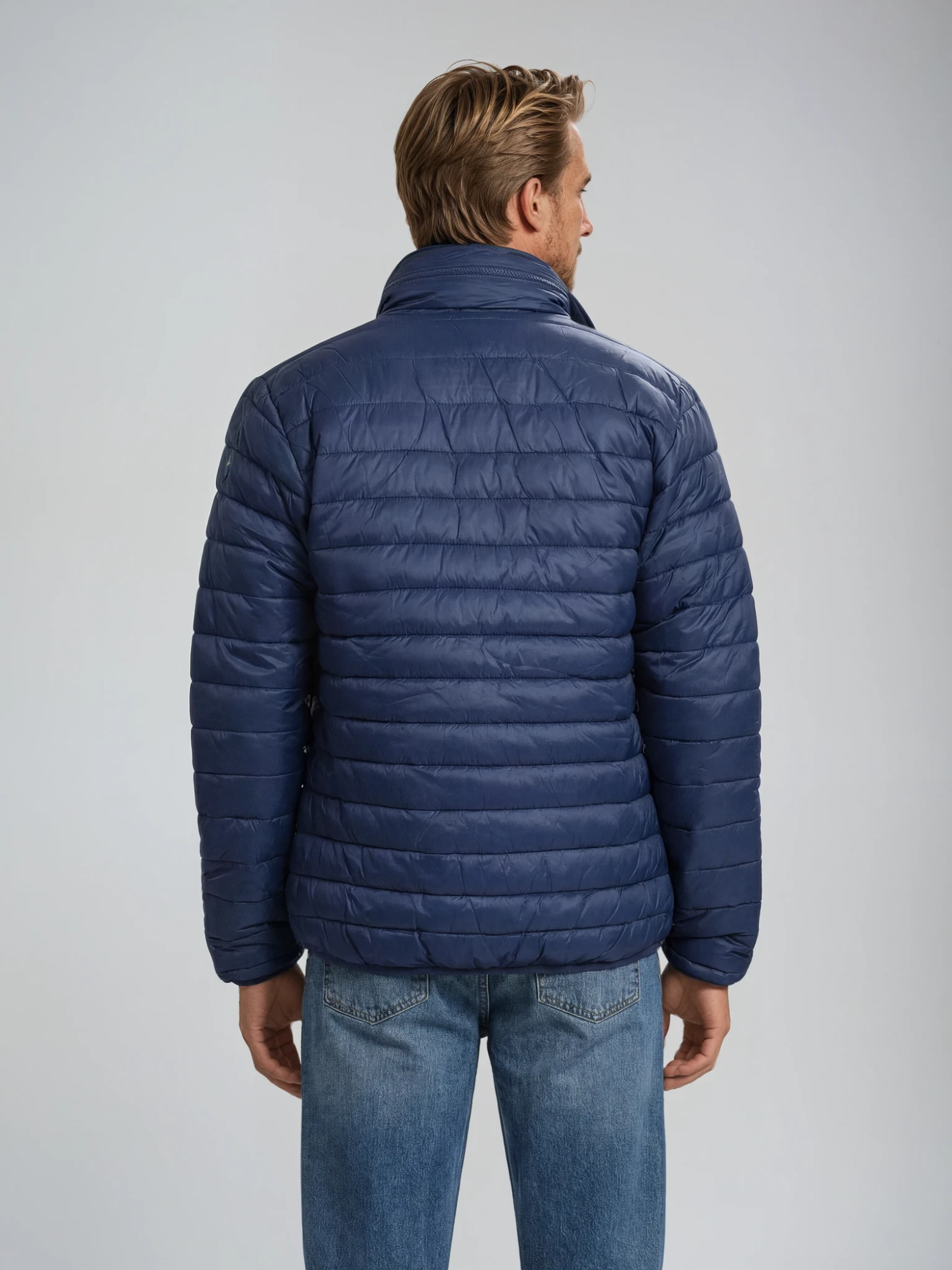 Charles Lindgren® – Steppjacke „Boreas“ in Dunkelblau