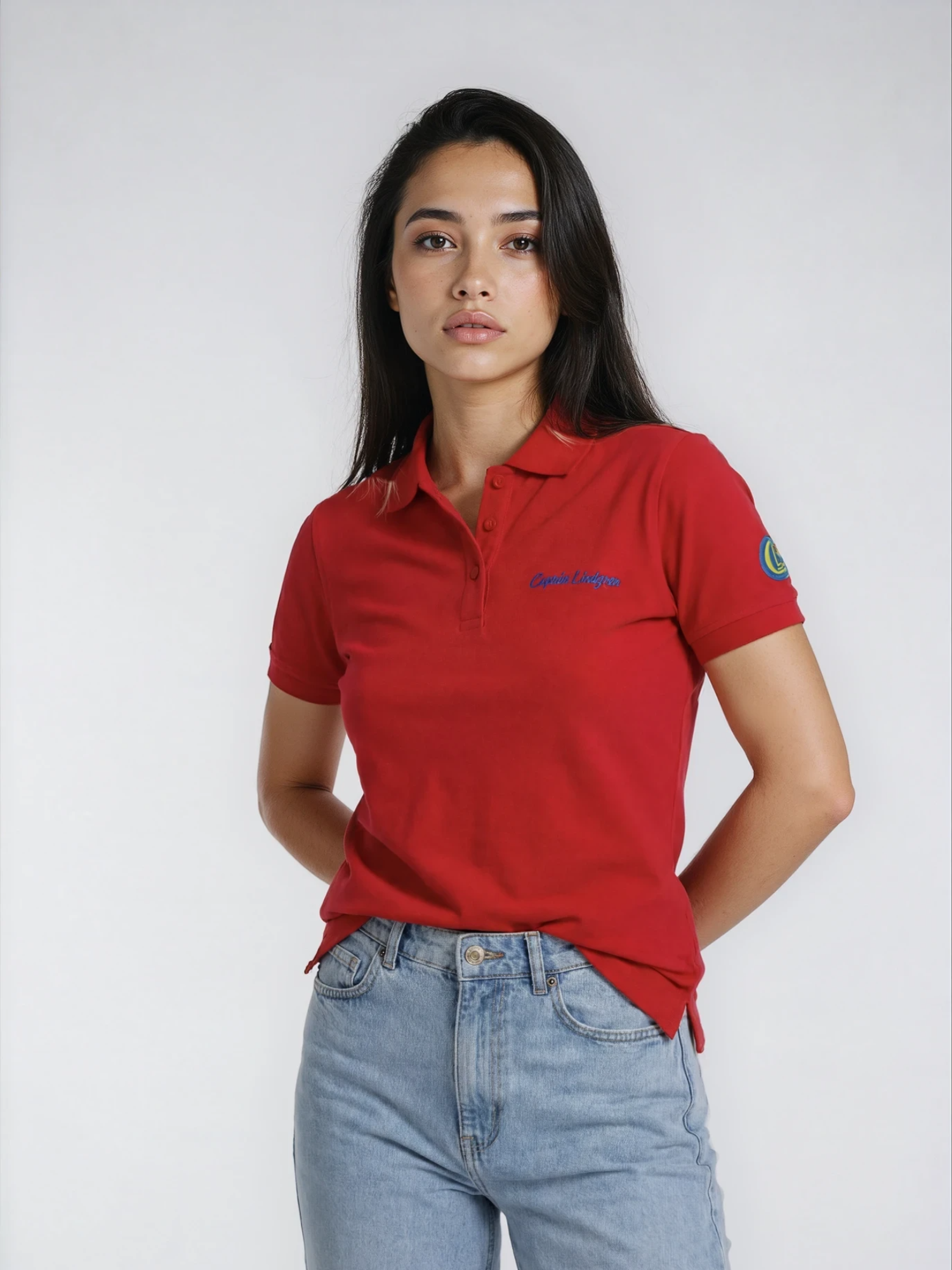 Charles Lindgren® – Tethys Damen Poloshirt Rot