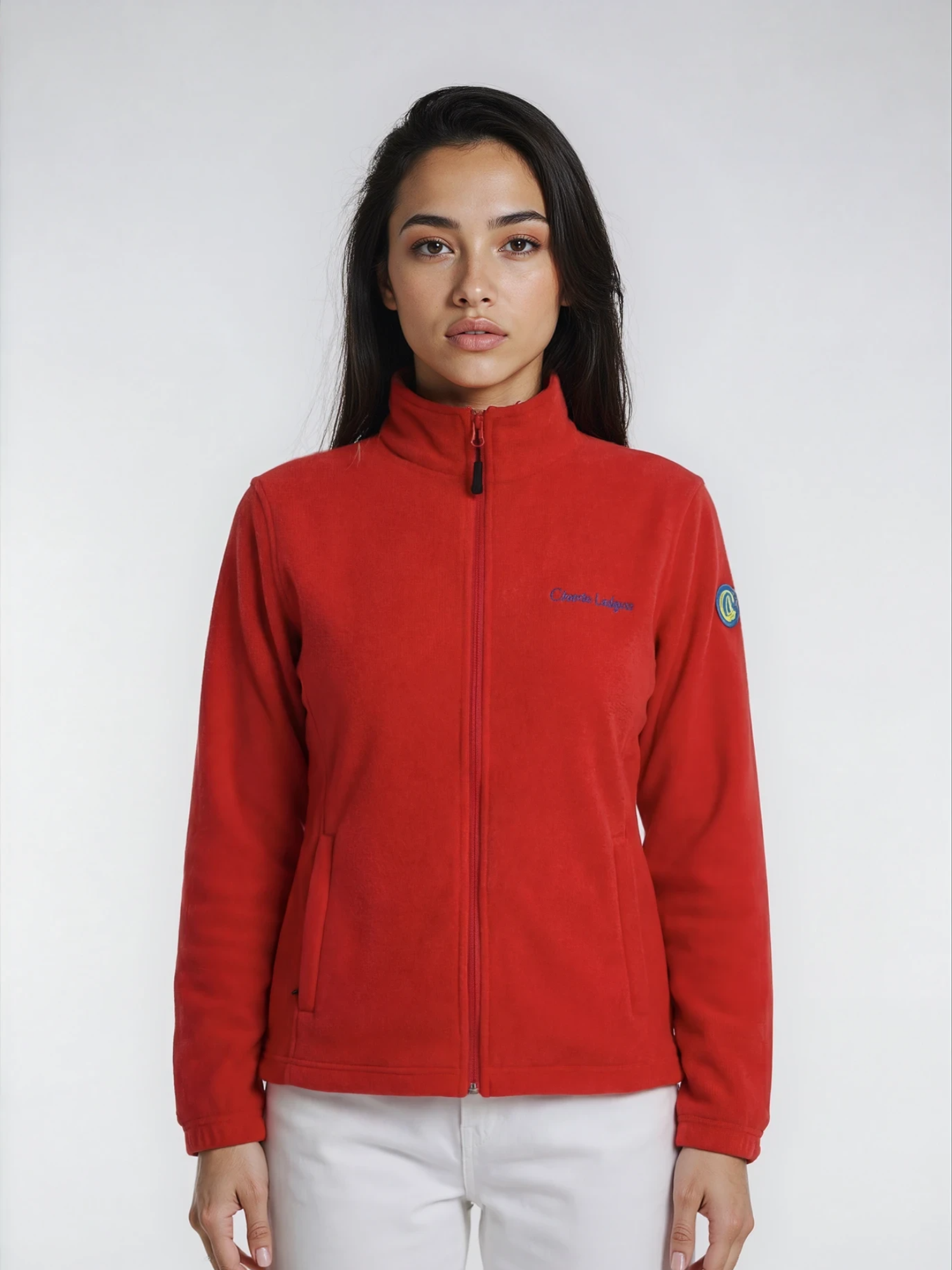 Charles Lindgren® – Unisex Fleecejacke Rot