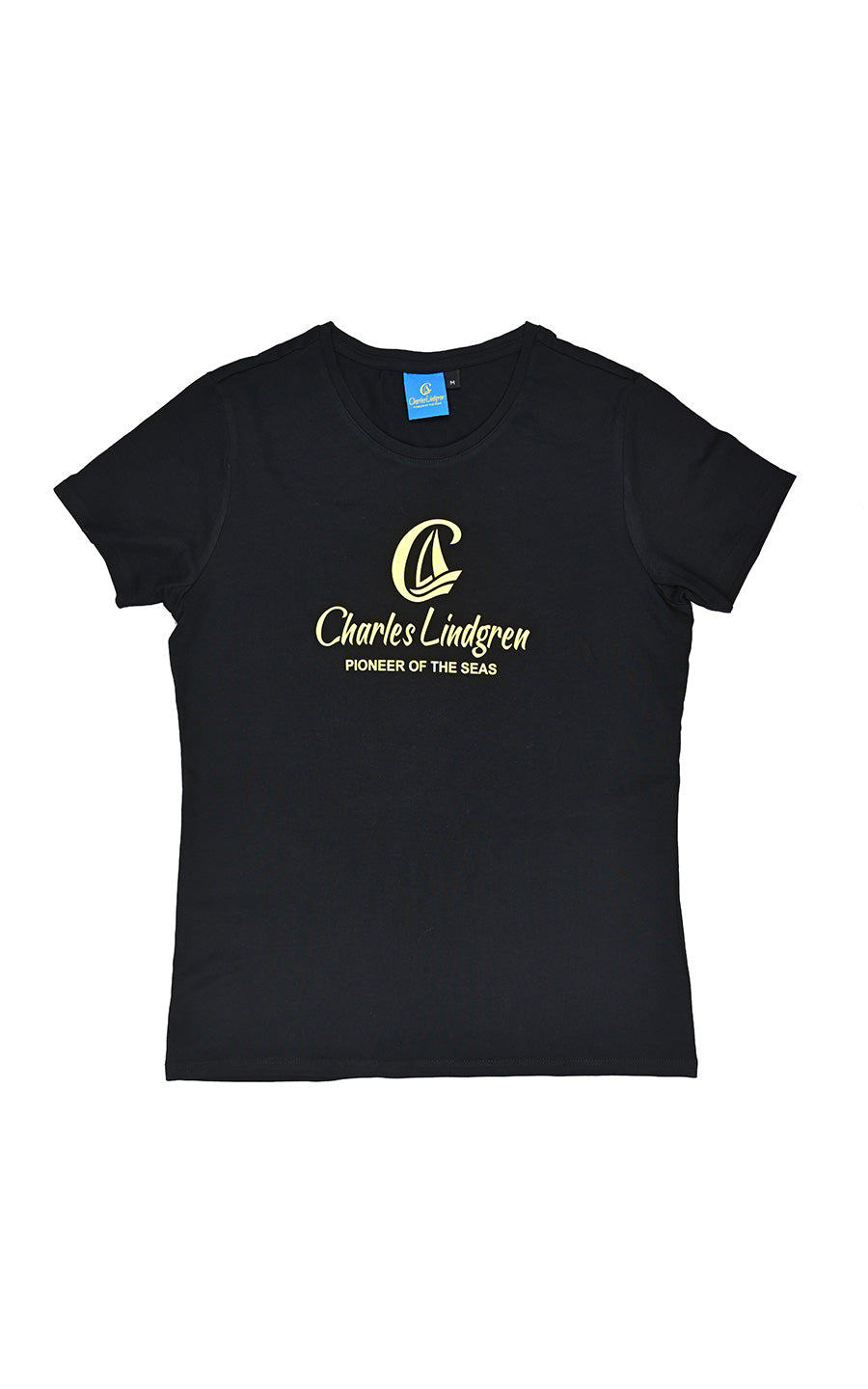 Charles Lindgren® – Pioneer of the Seas T-Shirt Schwarz Damen