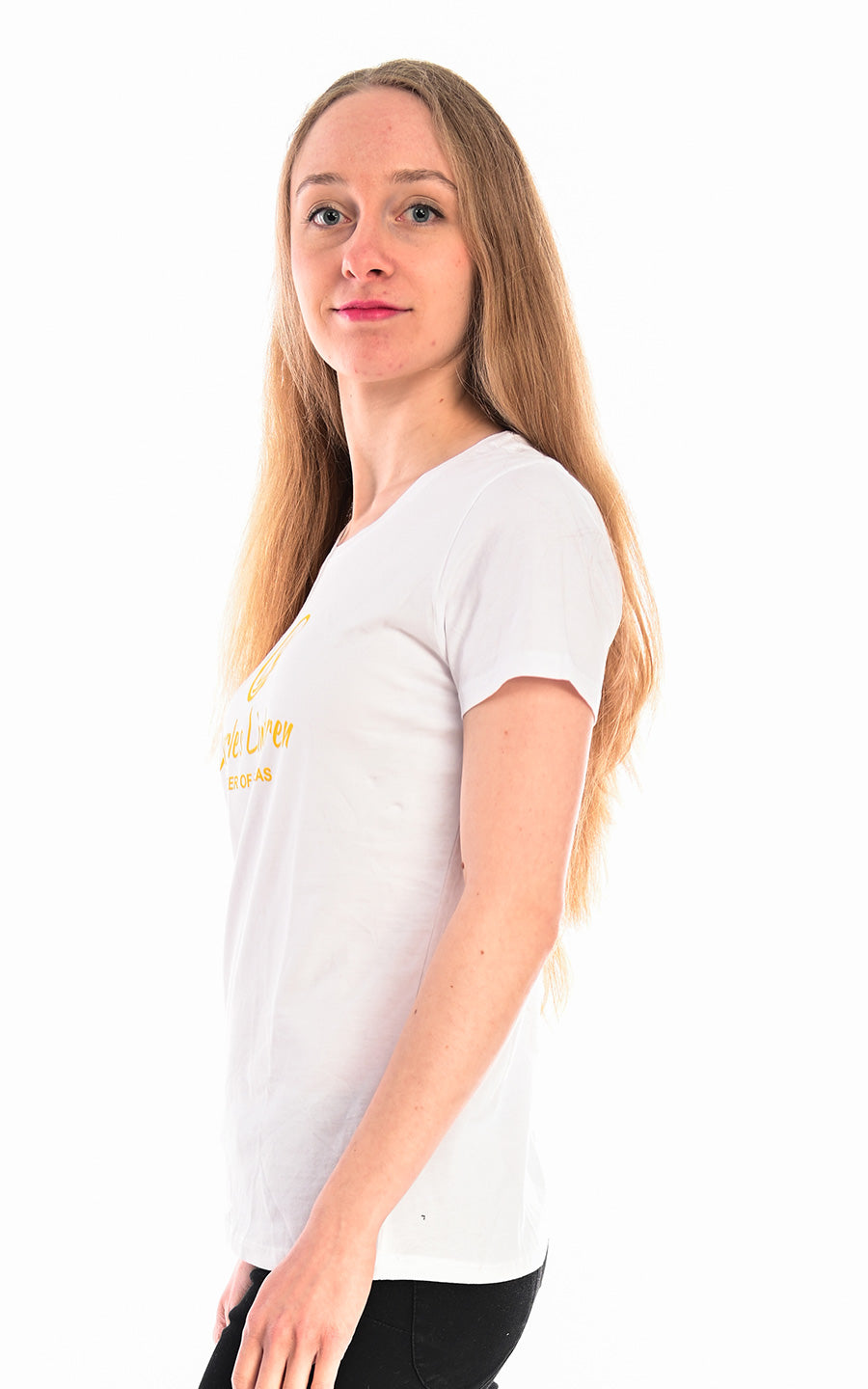 „Charles and the Pioneer“ T-Shirt, white, Damen
