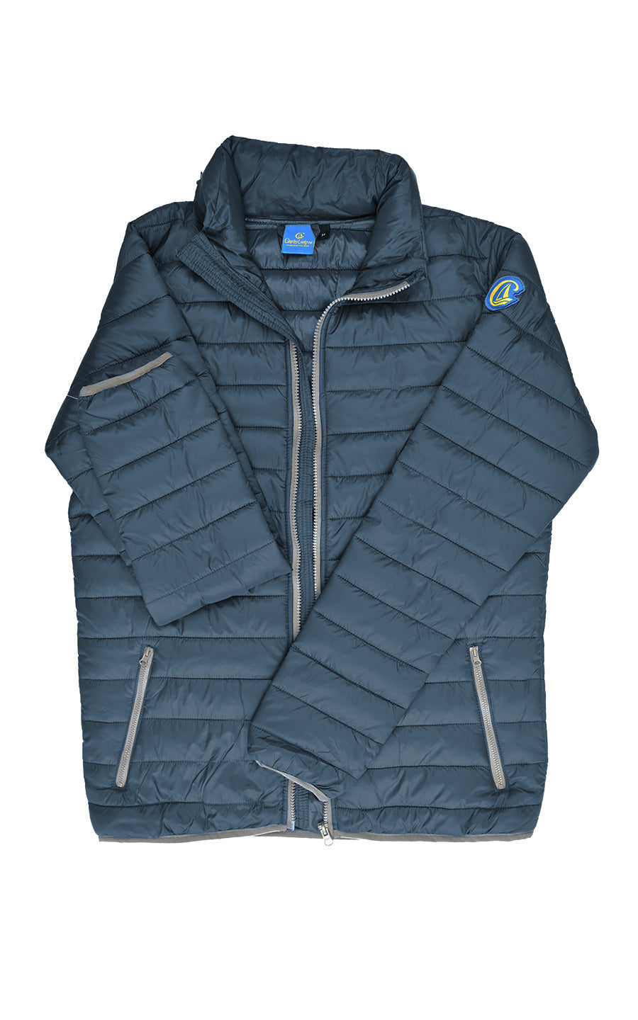 Charles Lindgren offiziell Steppjacke „Boreas“ in Dunkelblau ausgestellt