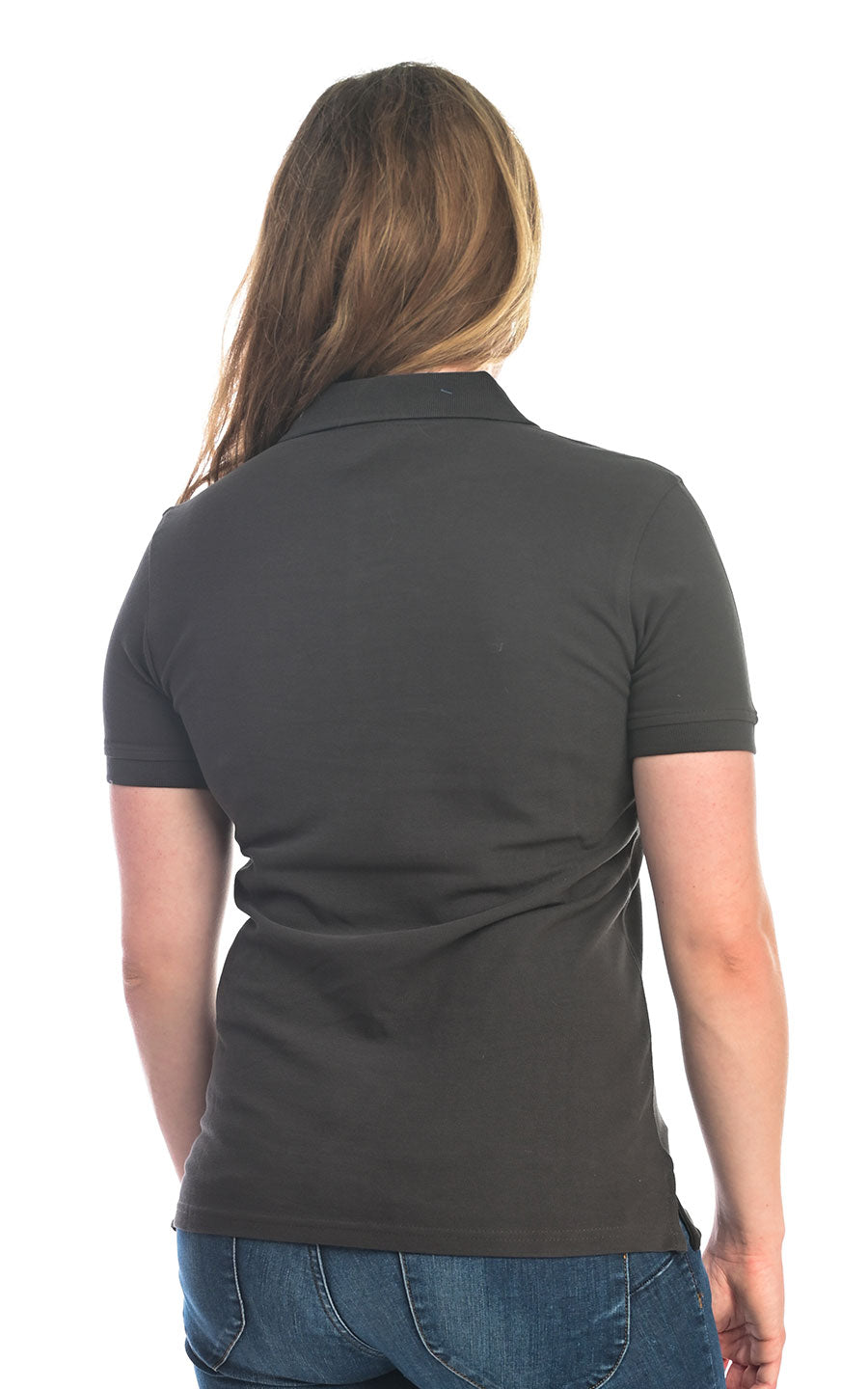 Charles Lindgren® – Damen Poloshirt Dunkelgrau
