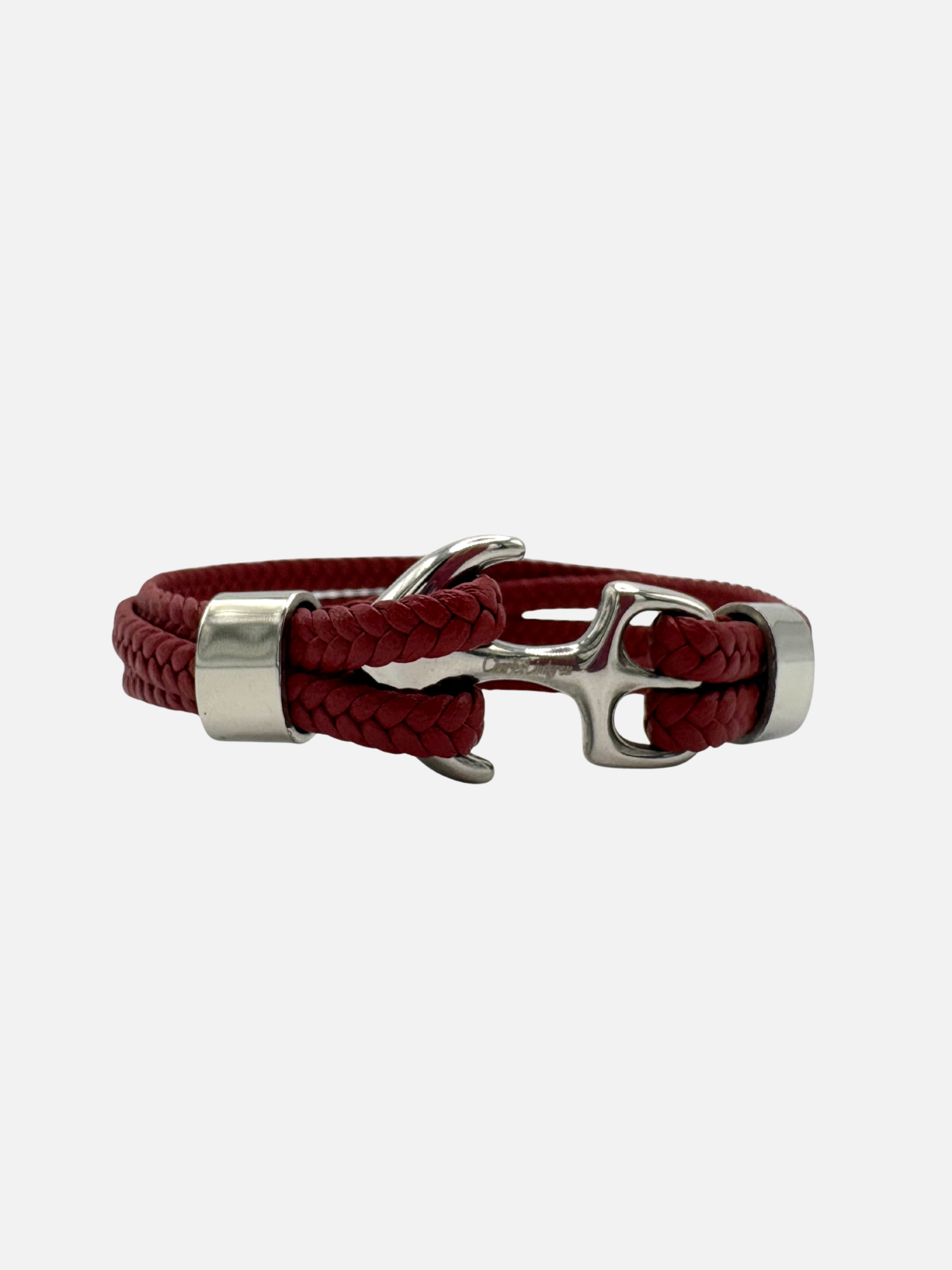 Amband rot silber geschlossen