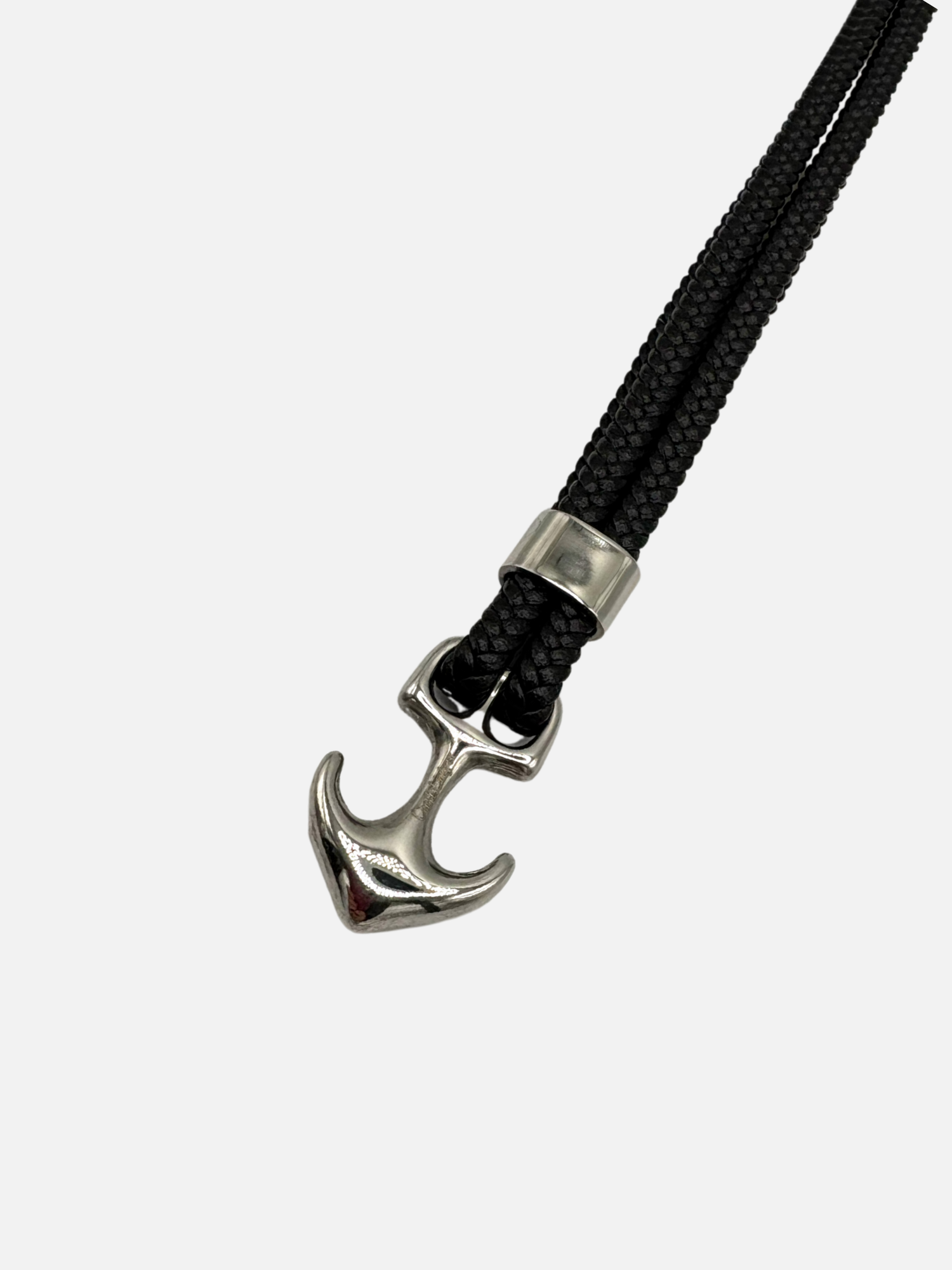 Armband Schwarz Silber nah