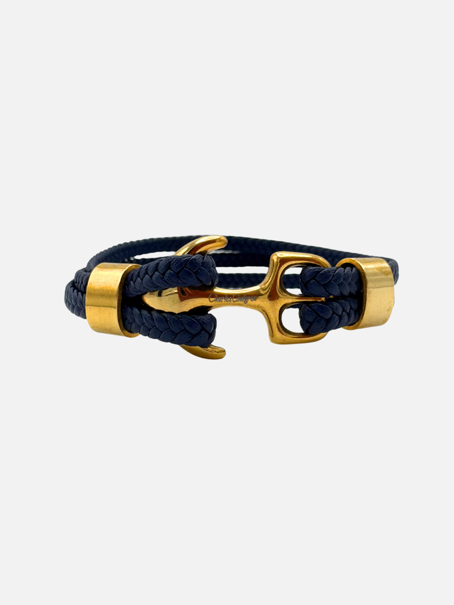Armband blau gold geschlossen