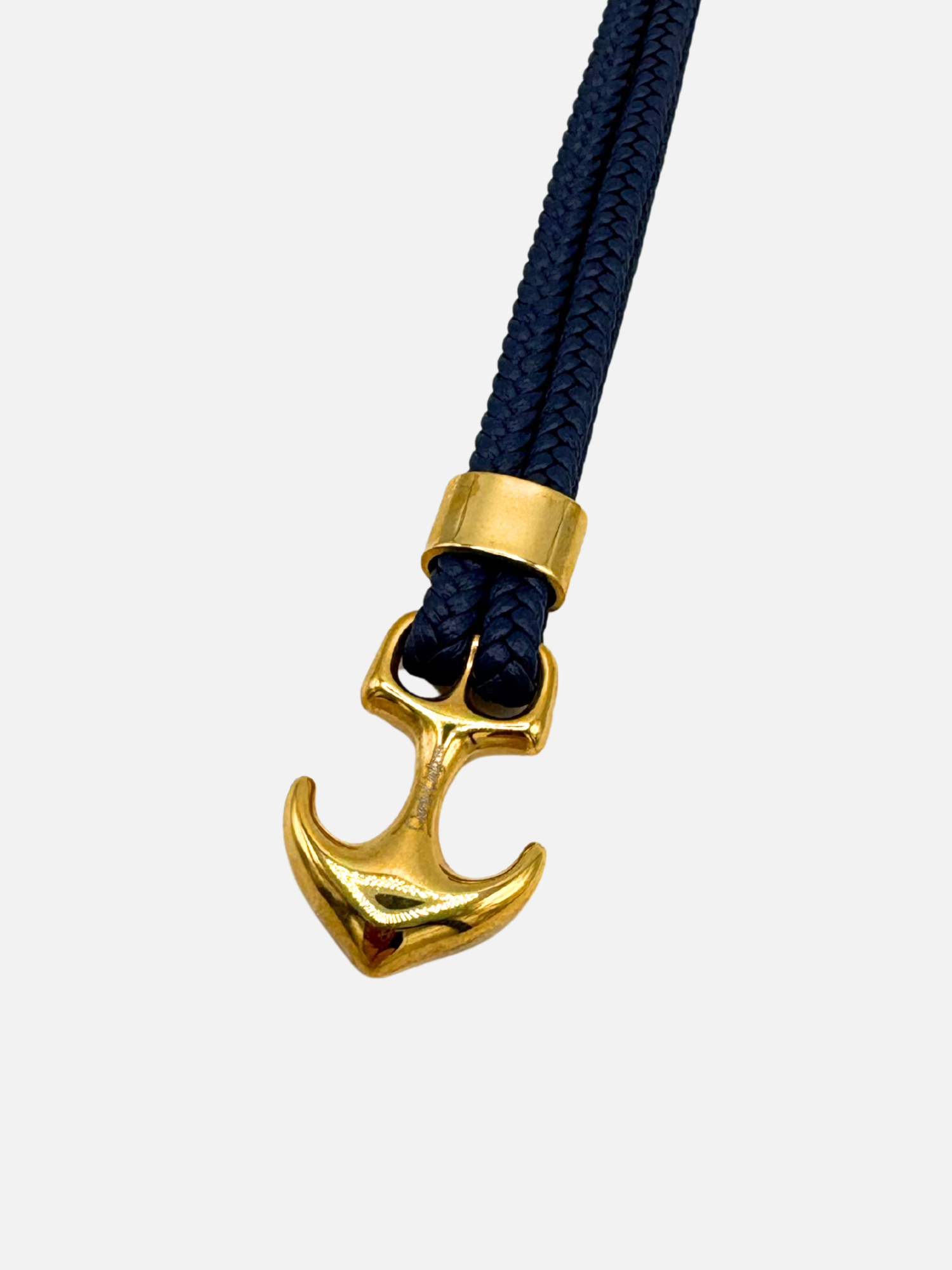 Armband blau gold nah