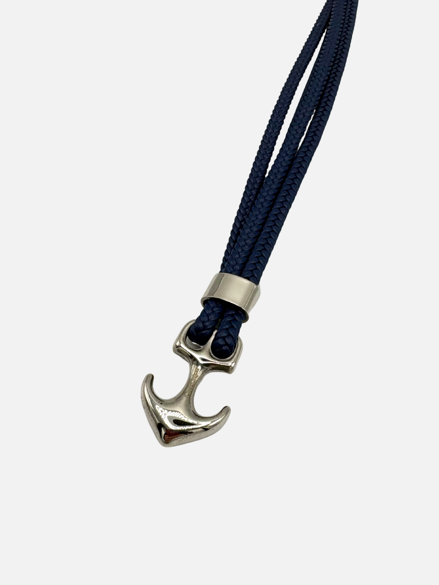 Armband blau silber nah