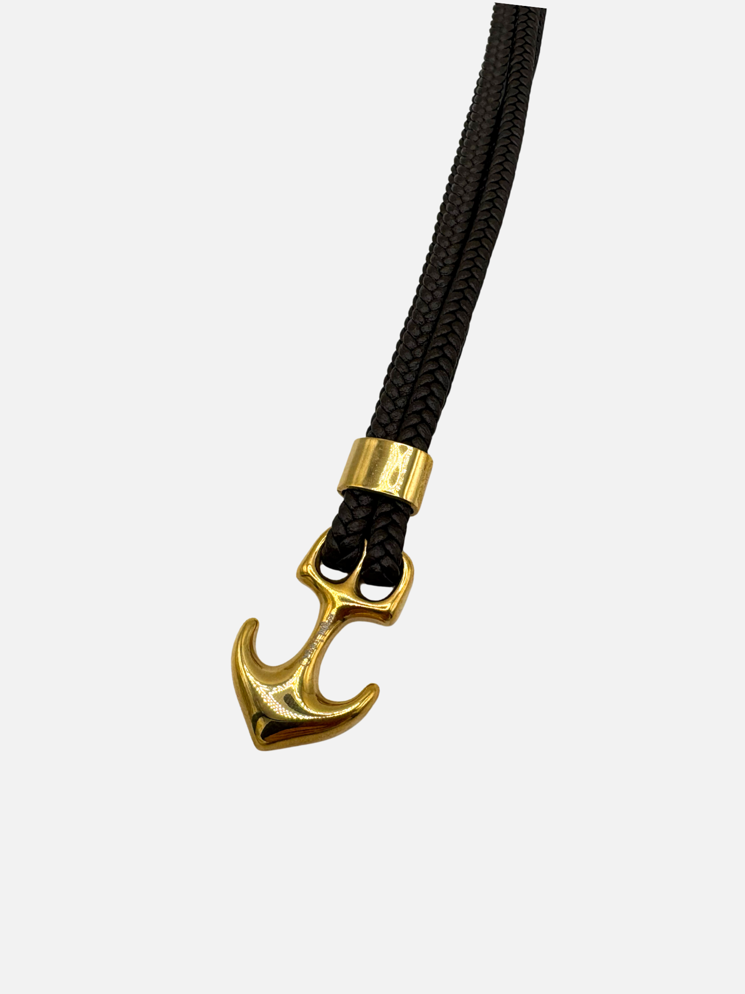 Armband braun gold nah
