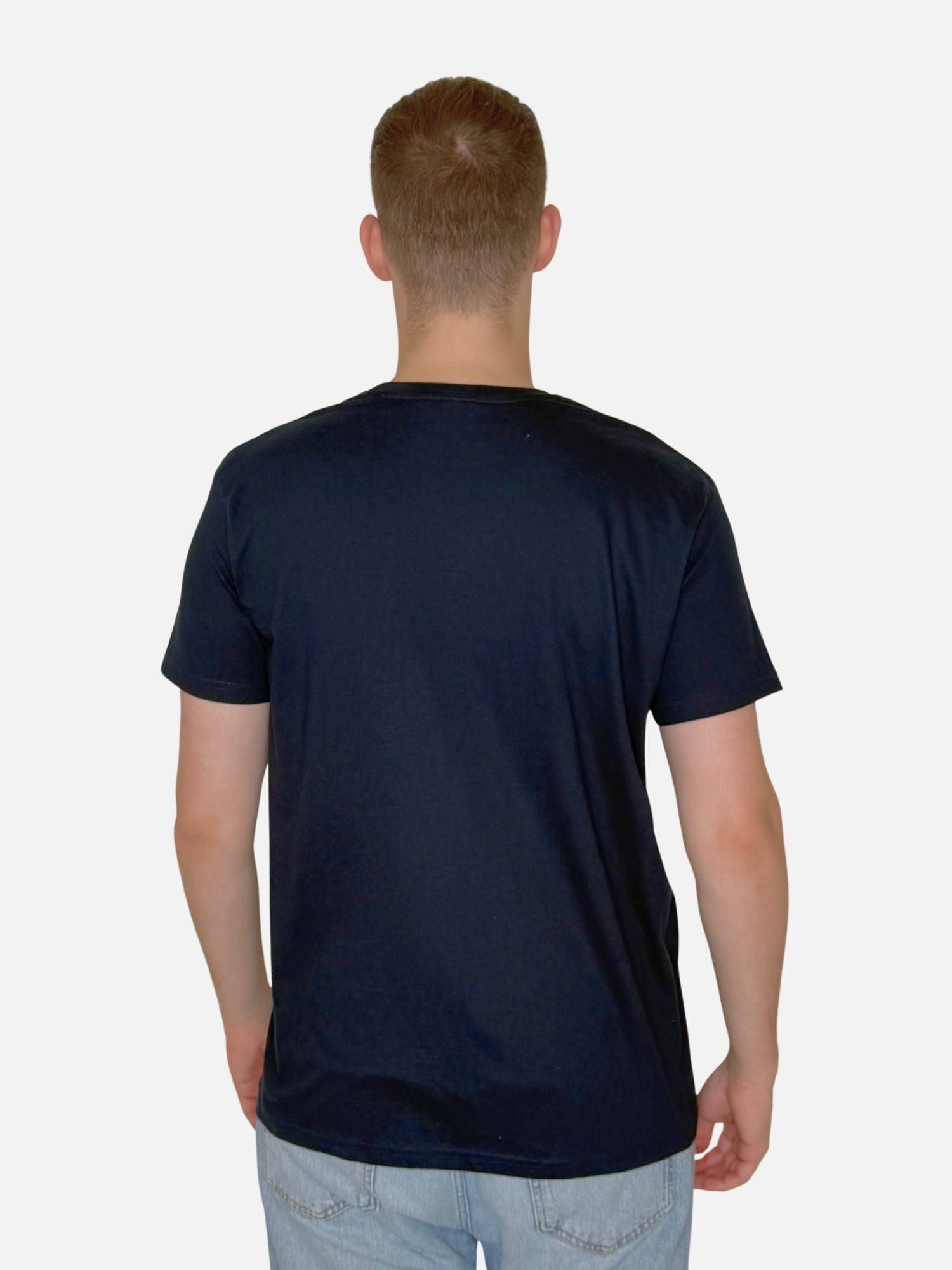 BEYOND THE SEA T-Shirt Navy hinten Herren Charles Lindgren offiziell