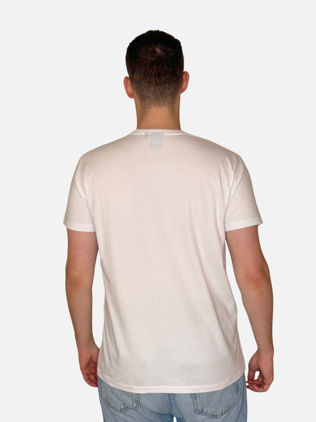 BEYOND THE SEA T-Shirt Weiss hinten Herren Charles Lindgren offiziell