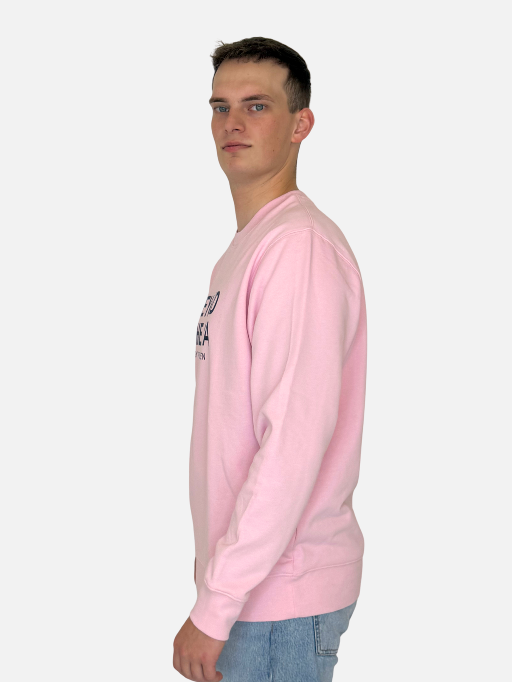 Charles Lindgren® – Herren & Unisex Sweatshirt „Beyond the Sea“ in Rosa