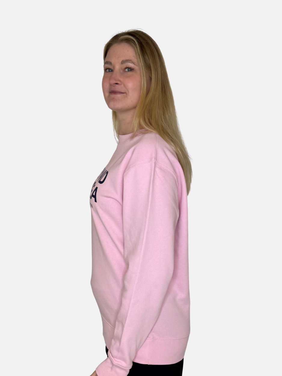 BEYOND THE SEA Sweatshirt rosa seite
