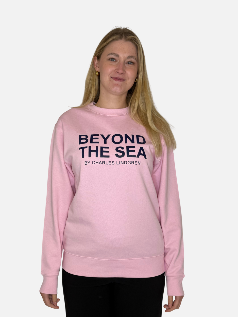 BEYOND THE SEA Sweatshirt rosa vorne damen