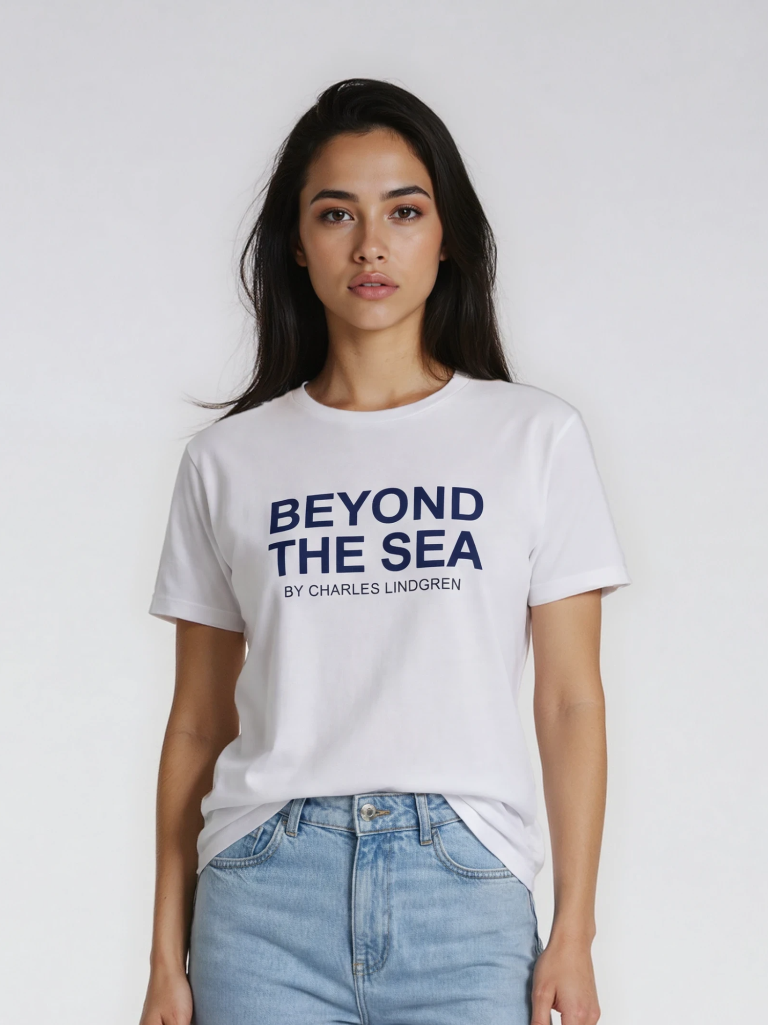BEYOND_THE_SEA_T-Shirt_Damen_Weiss_vorne