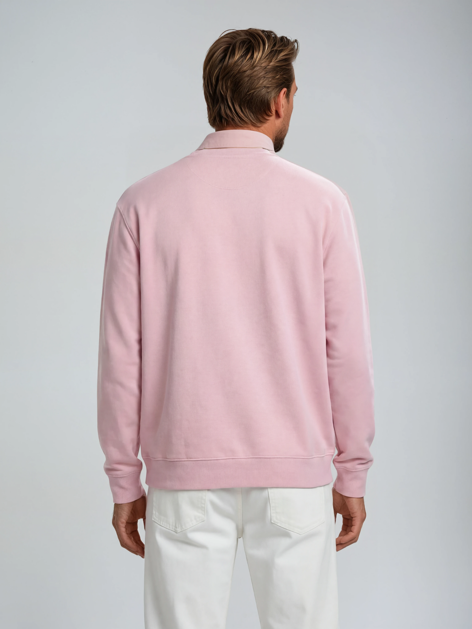 Charles Lindgren® – Herren & Unisex Sweatshirt „Beyond the Sea“ in Rosa