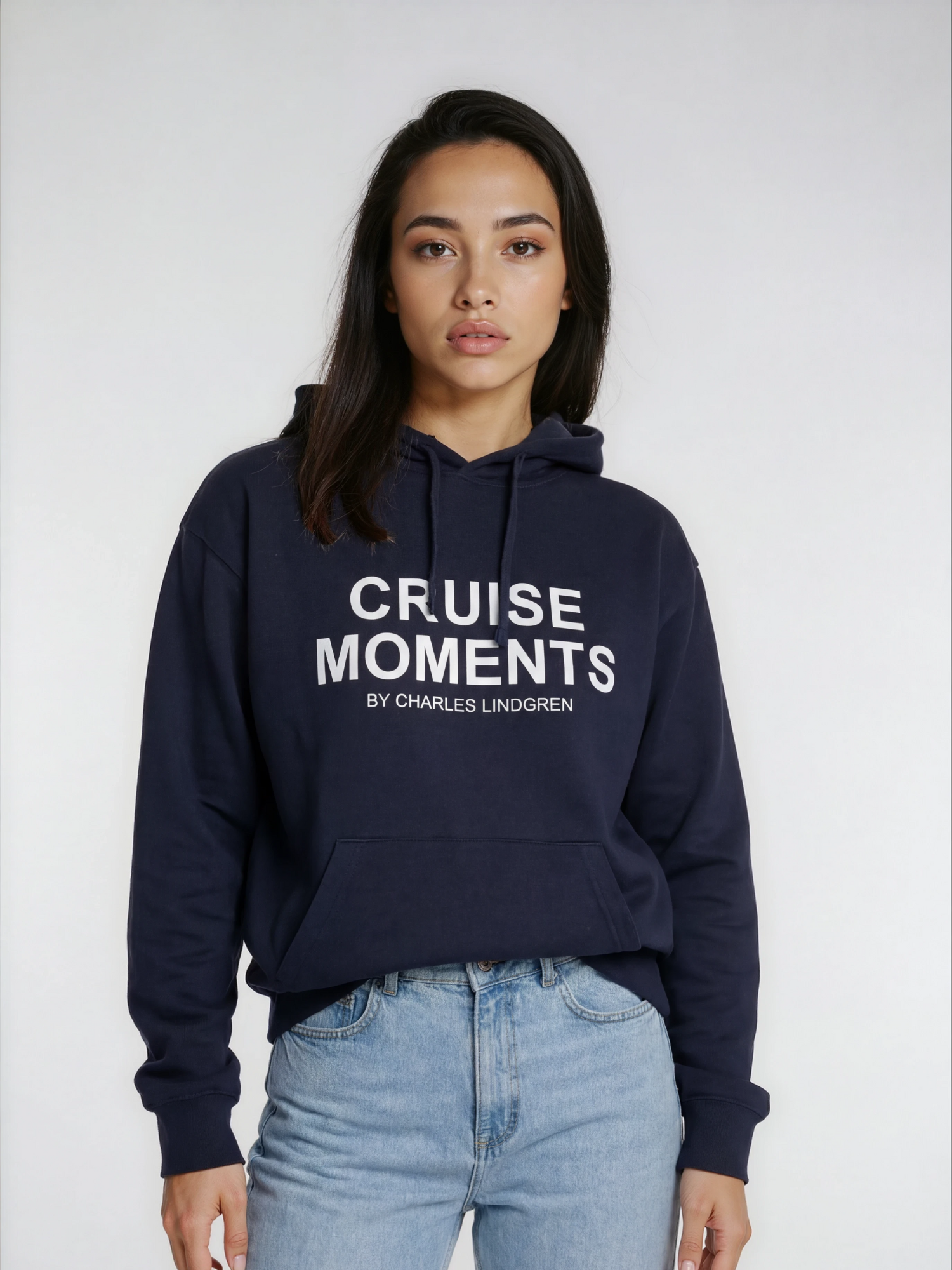 CRUISE_MOMENTS_Hoodie_Damen_Navy_vorne