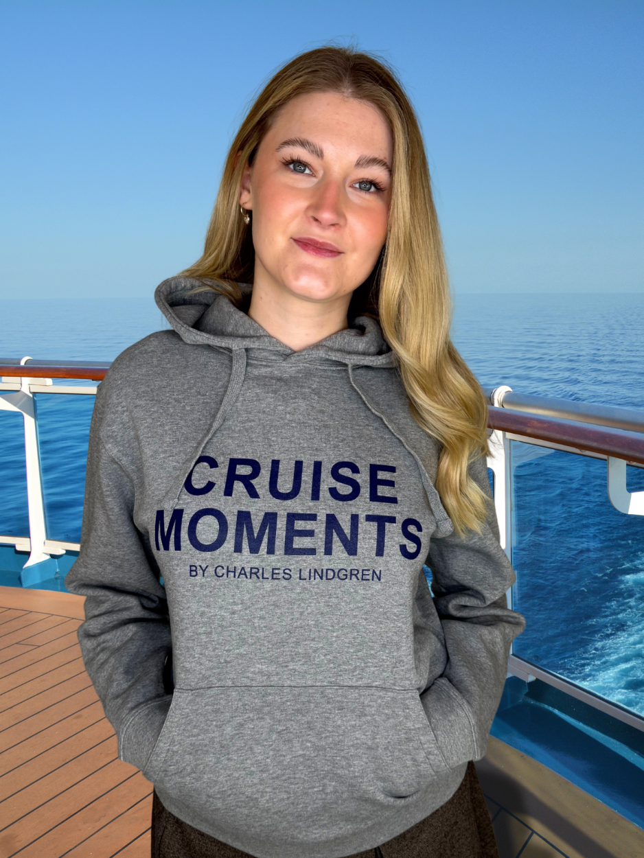 CRUISE MOMENTS Hoodie Grau Unisex Charles Lindgren offiziell
