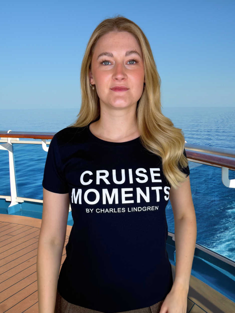 CRUISE MOMENTS T-Shirt Navy Damen Charles Lindgren offiziell