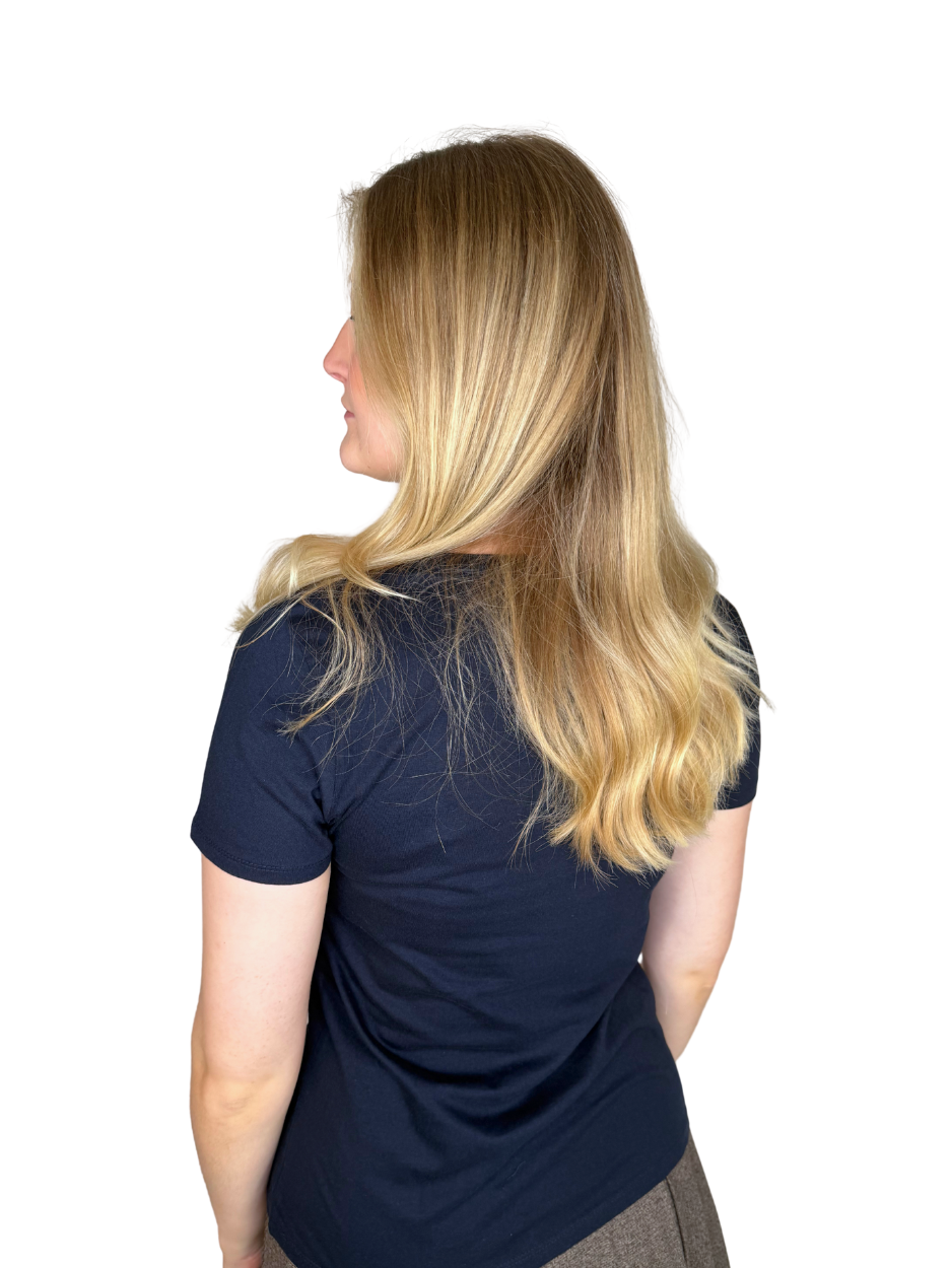 CRUISE MOMENTS T-Shirt Navy Damen Charles Lindgren offiziell hinten