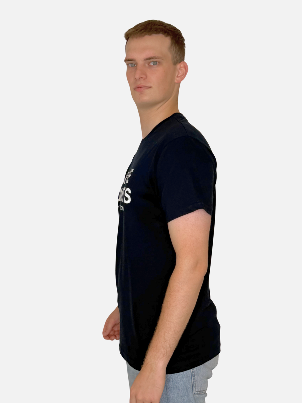 CRUISE MOMENTS T-Shirt Navy seitlich Charles Lindgren offiziell