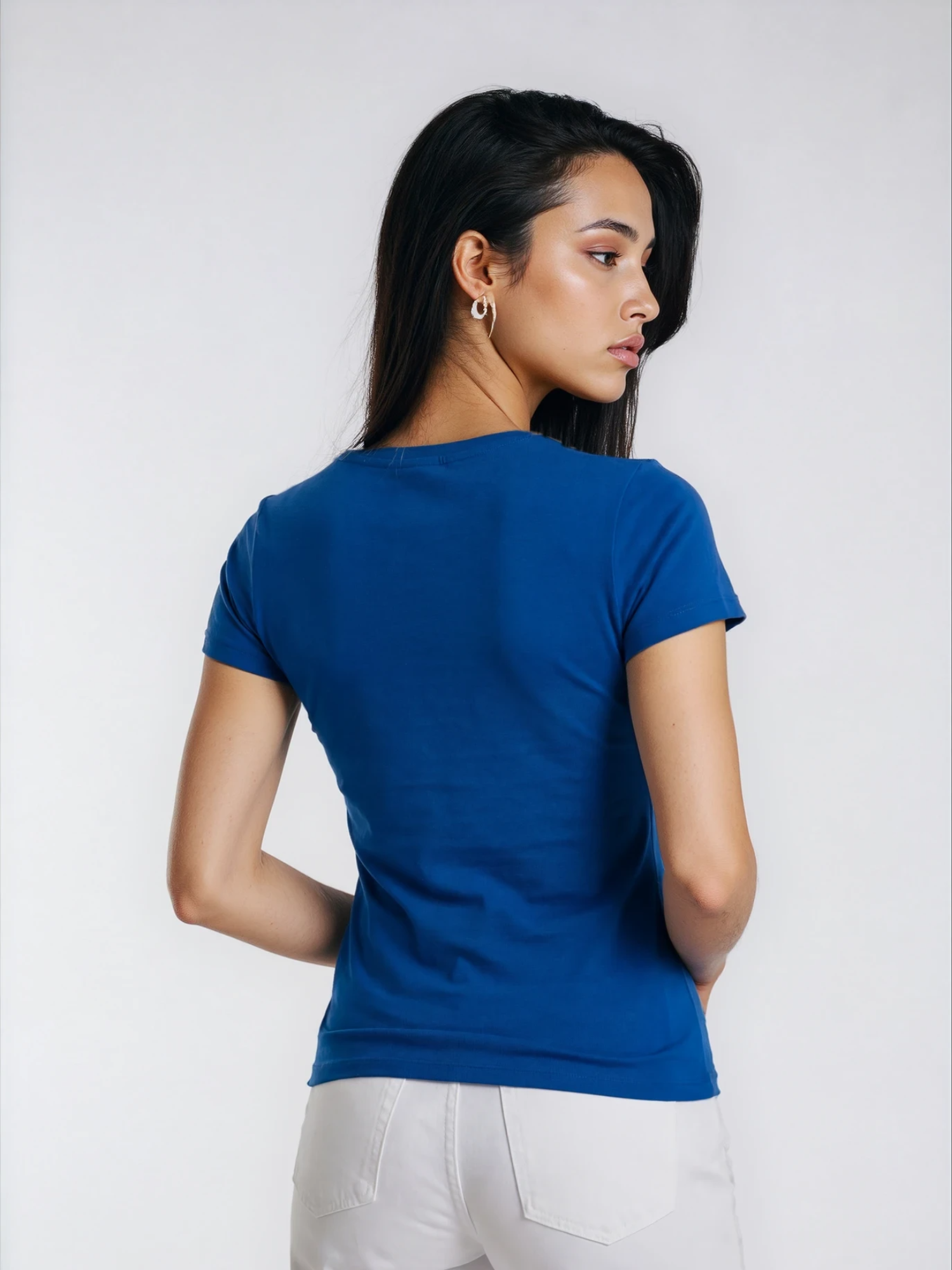 Charles Lindgren® – Damen T-Shirt „Pioneer of the Seas“ Royal Blue