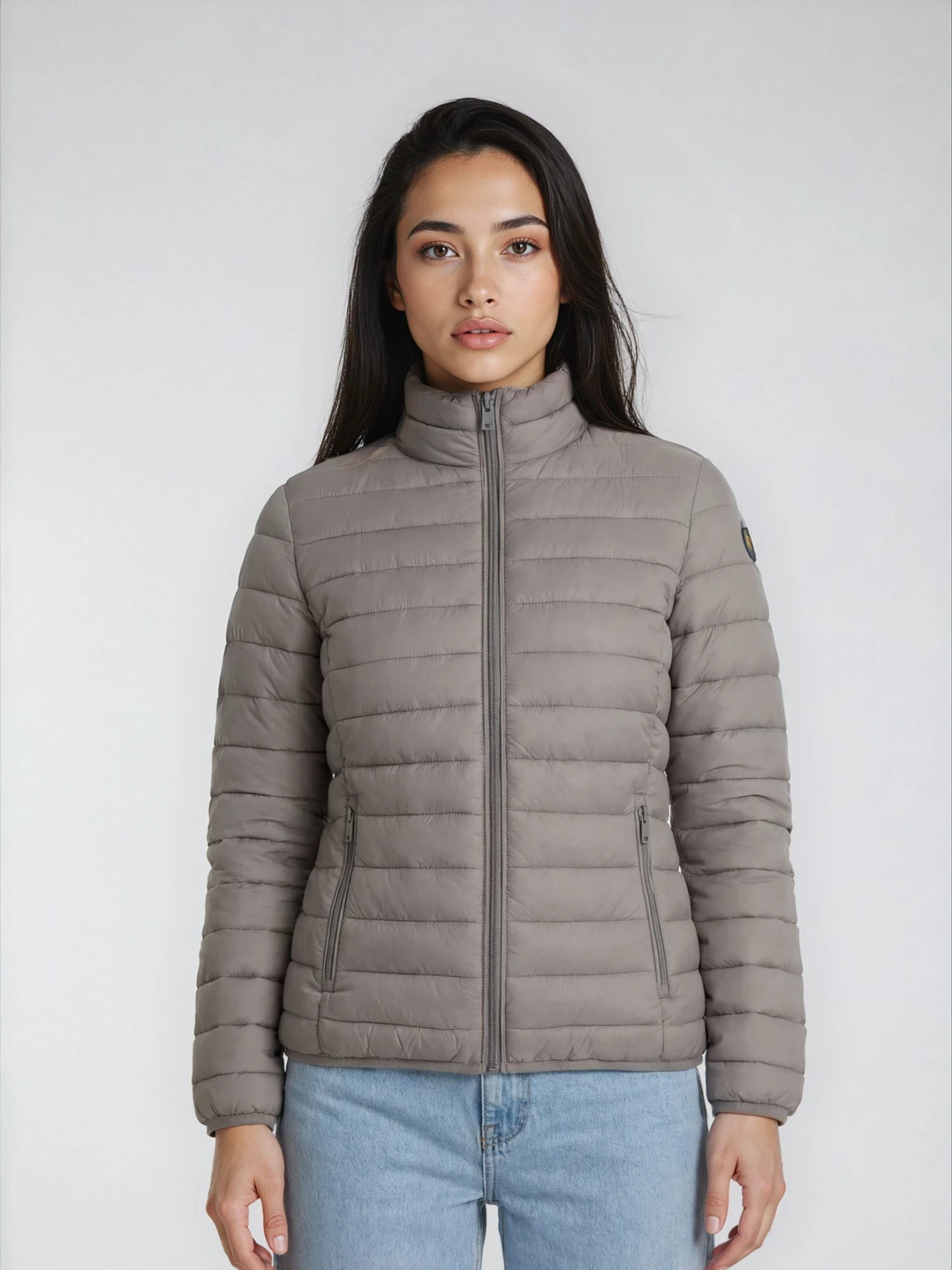 Charles Lindgren® – Damen-Steppjacke Grau