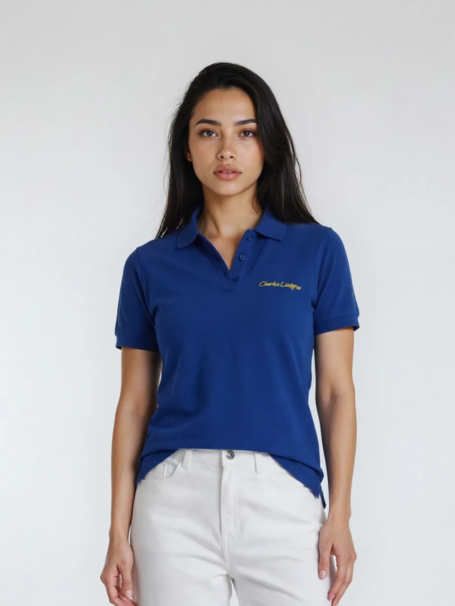 Charles Lindgren® – Damen Poloshirt Königsblau