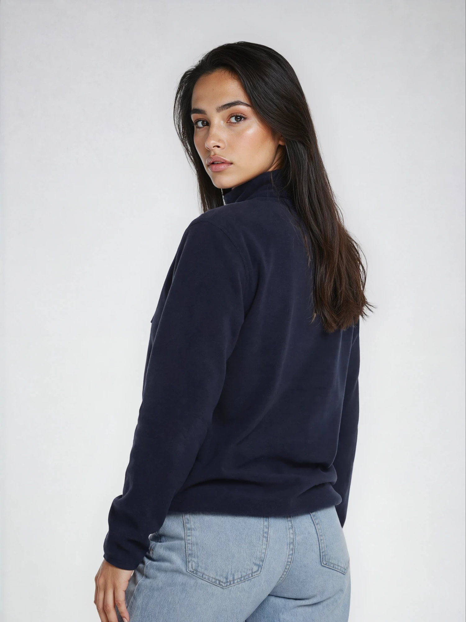 "Boreas" Fleece Jacket, Navy, Men's and Women's