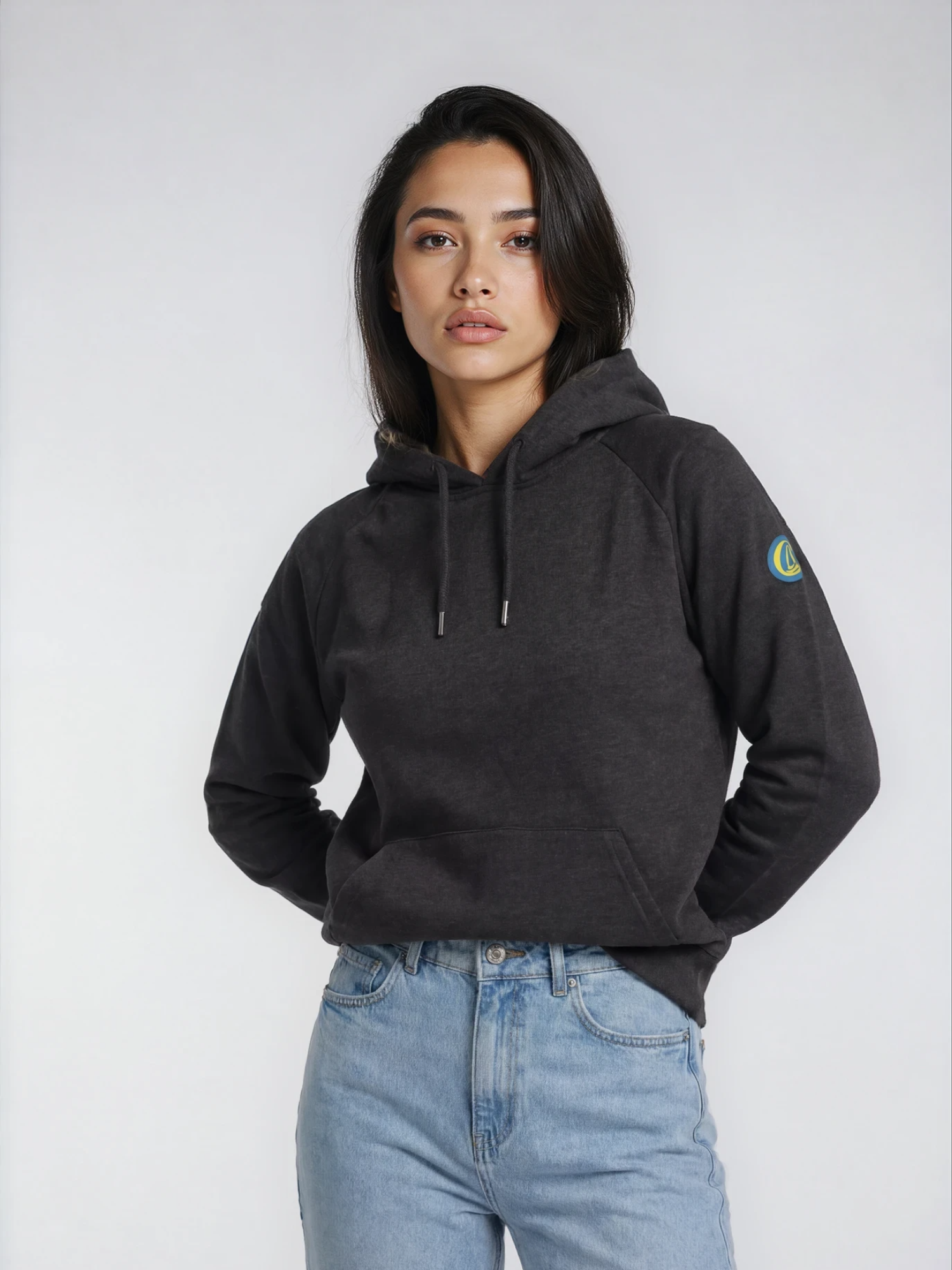 Charles Lindgren® – Hoodie „Olympica“ Dunkelgrau