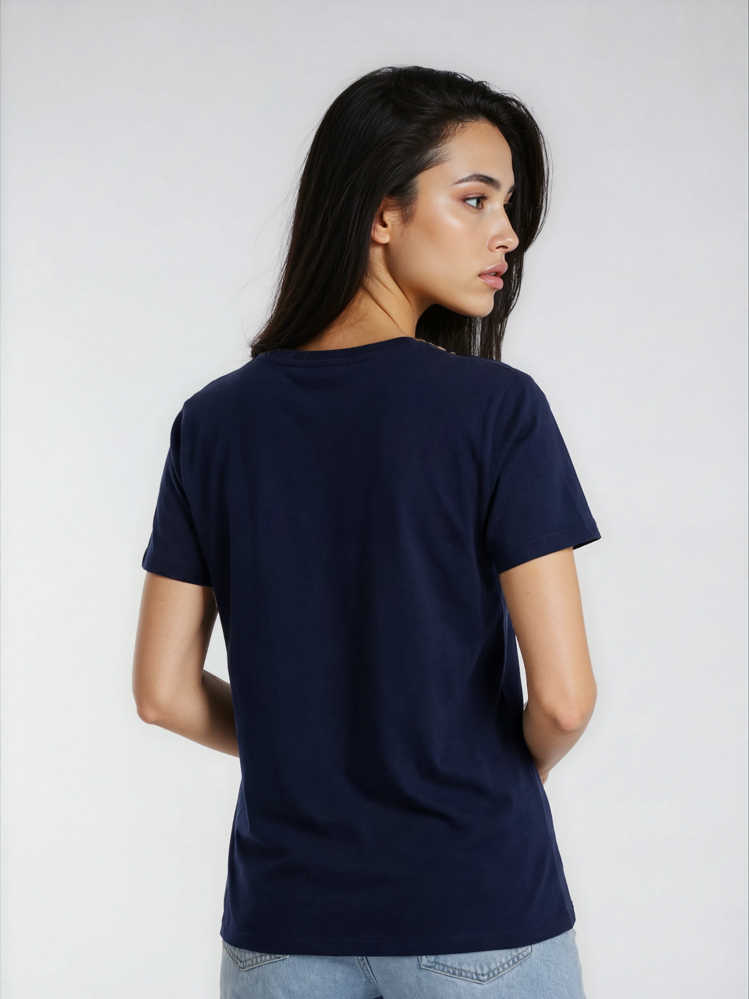 Charles Lindgren® – Damen T-Shirt „Landgang“ in Navy