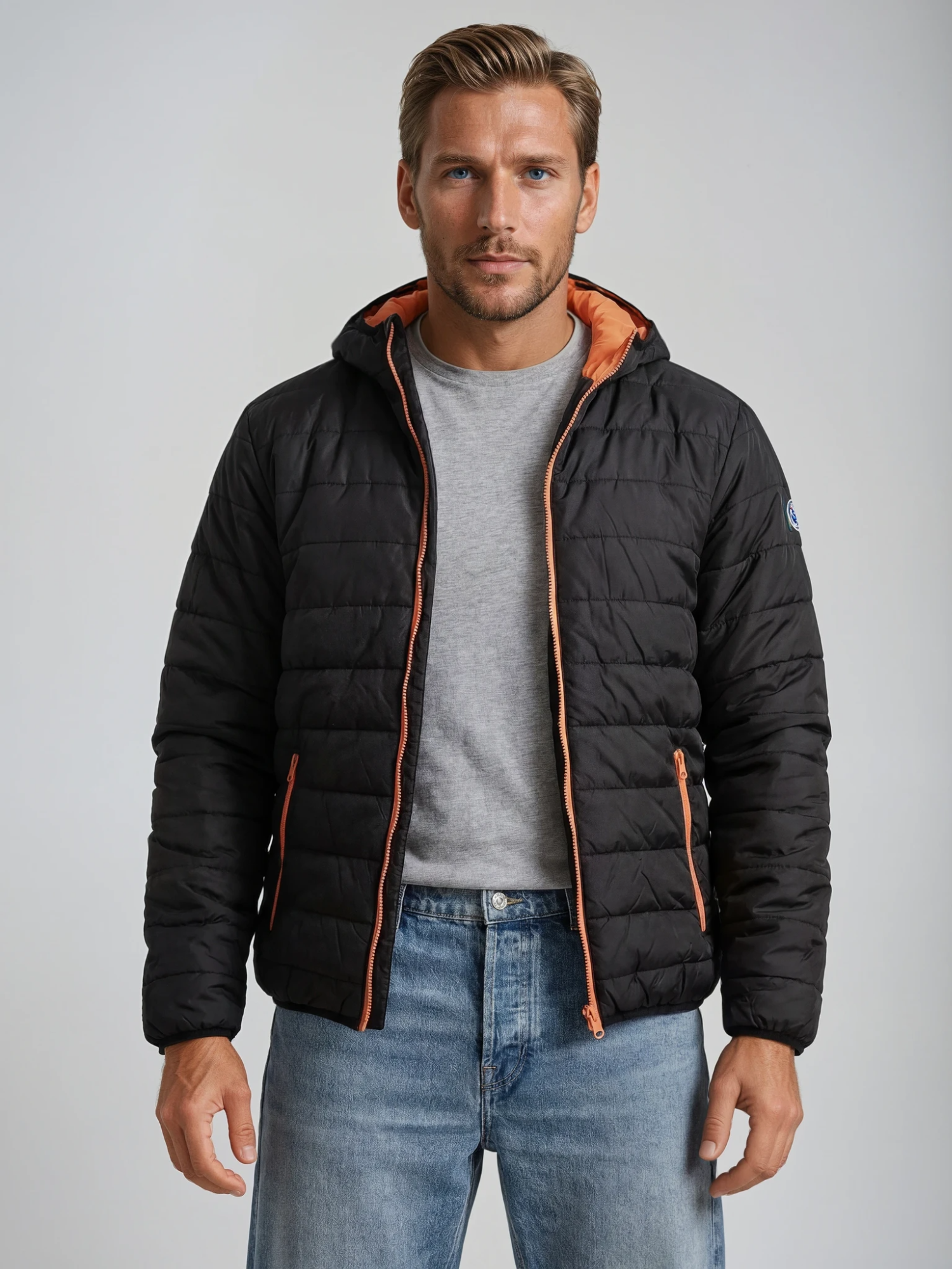 Charles Lindgren® – „Nemo“ Steppjacke Schwarz