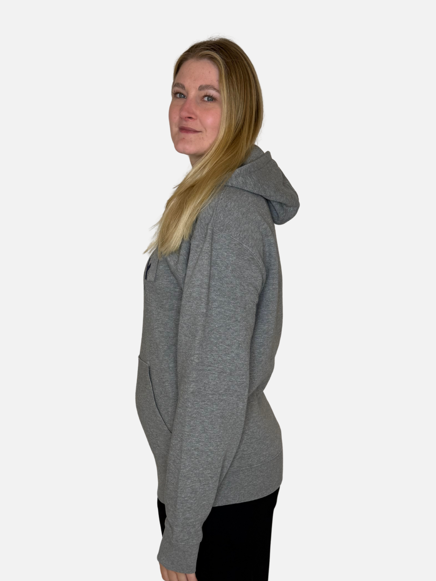 SEA DAY Hoodie Grau Damen unisex seite Charles Lindgren offiziell