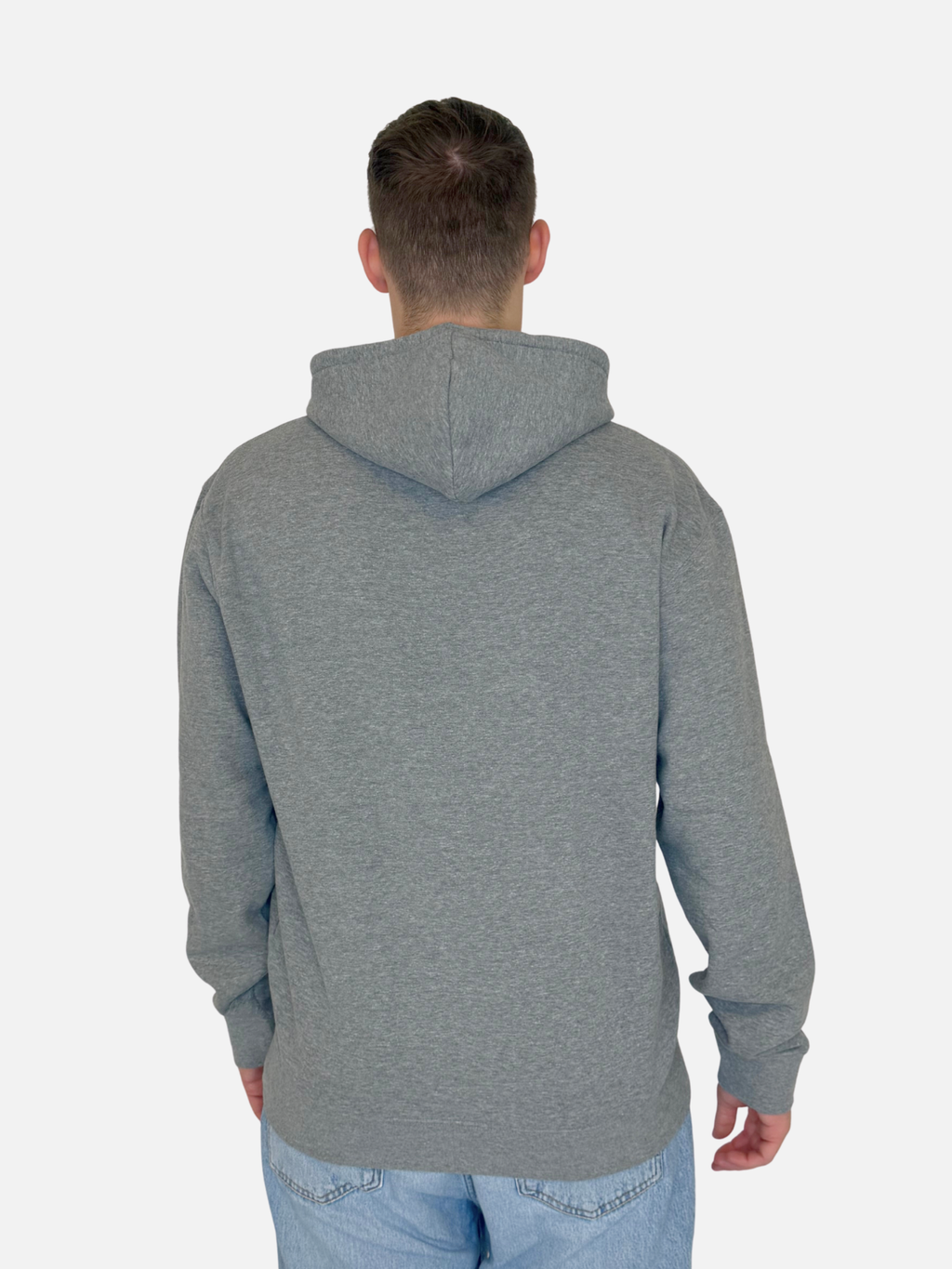 SEA DAY Hoodie Grau Herren Unisex hinten charles lindgren offiziell