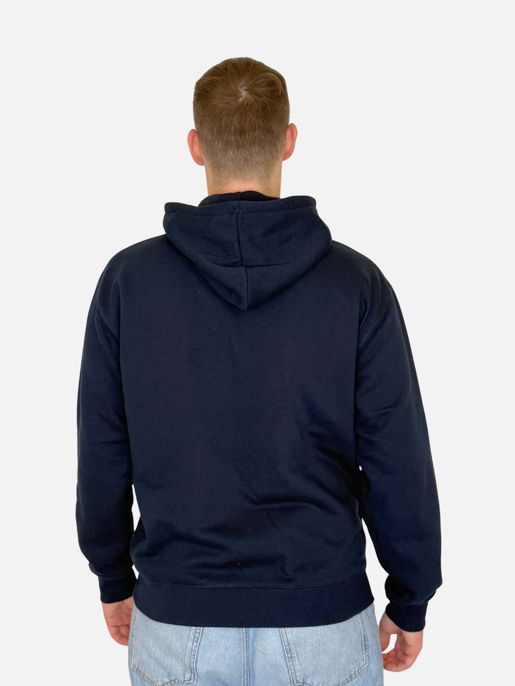 SEA DAY Hoodie Navy Herren Unisex hinten charles lindgren offiziell