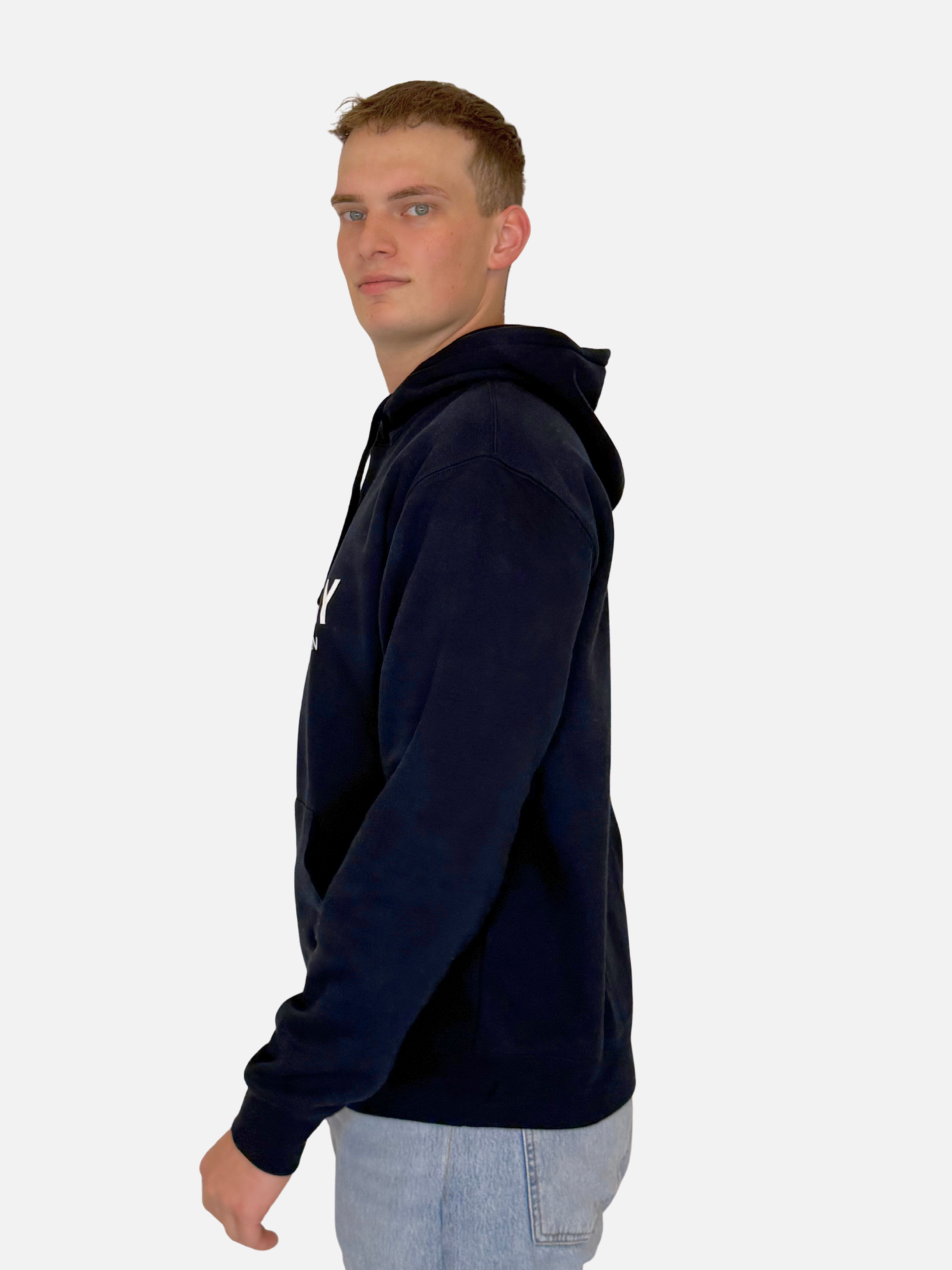 SEA DAY Hoodie Navy Herren Unisex seite charles lindgren offiziell